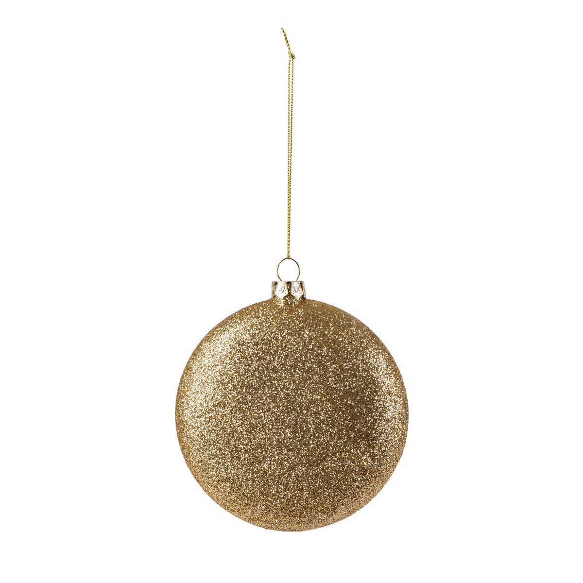 Snow Owl Disc Ornament style shot 2