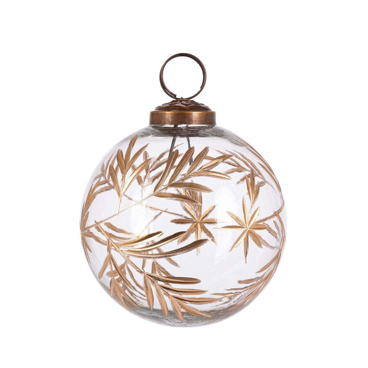 Etched  Vintage Fir Ornament style shot 1