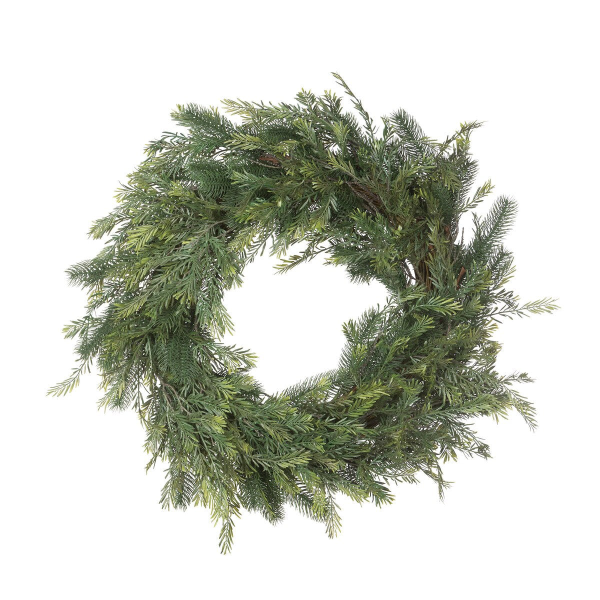 Faux Pine Wreath style shot 1