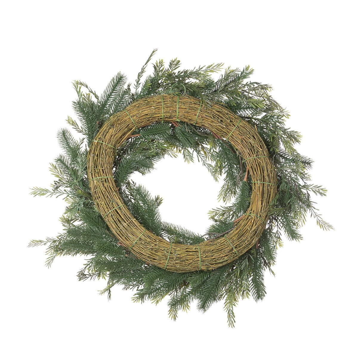 Faux Pine Wreath style shot 2
