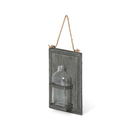 Galvanized Sheet Metal Vase style shot 1