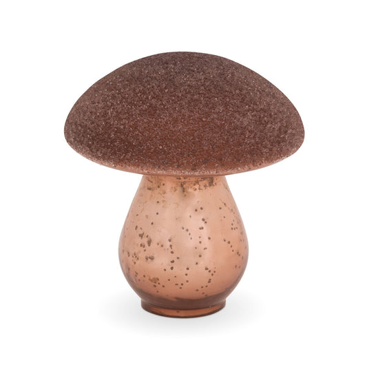Beaded Top Forest Glass Mushroom, Medium style shot 1