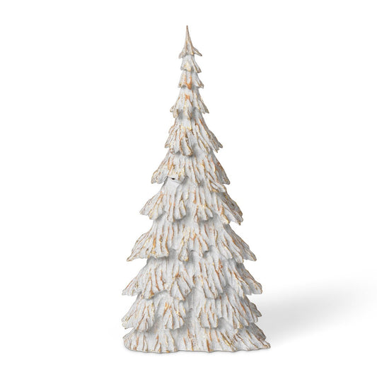Snowy Tabletop Pine Tree, Large style shot 1