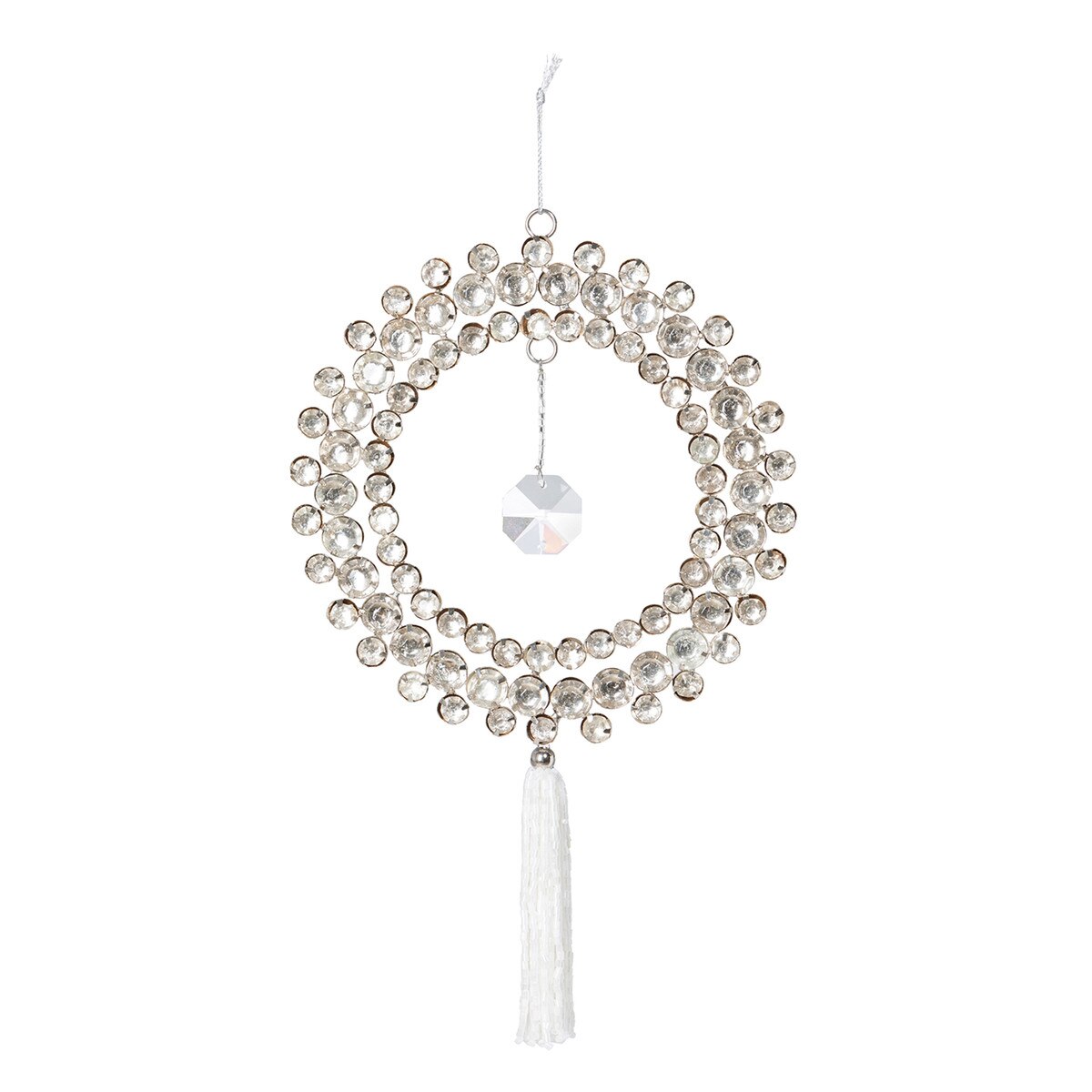 Gem Wreath Ornament style shot 1