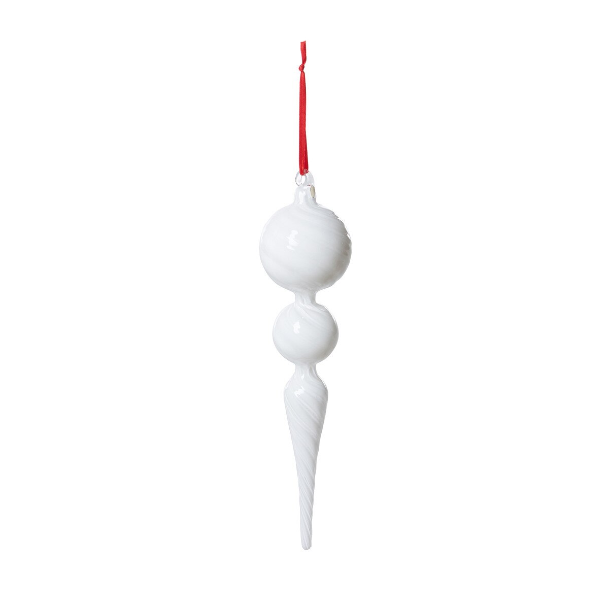 Milky Way Swirl Glass Finial Ornament, 13.5 in. style shot 1