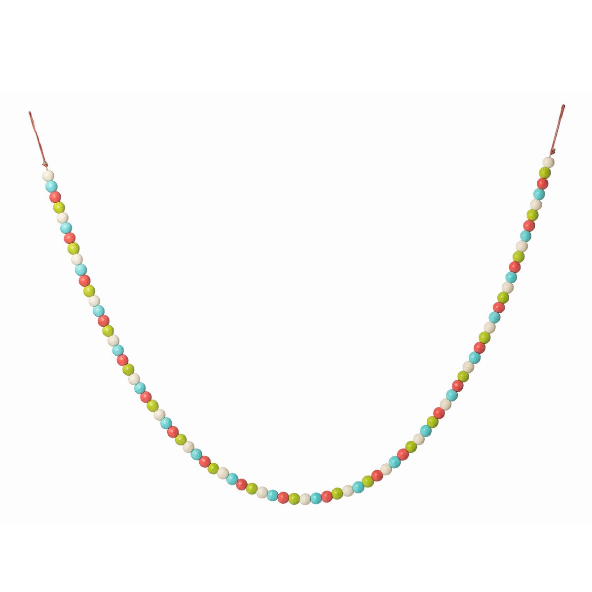 Whimsical Wood Beaded Garland style shot 2