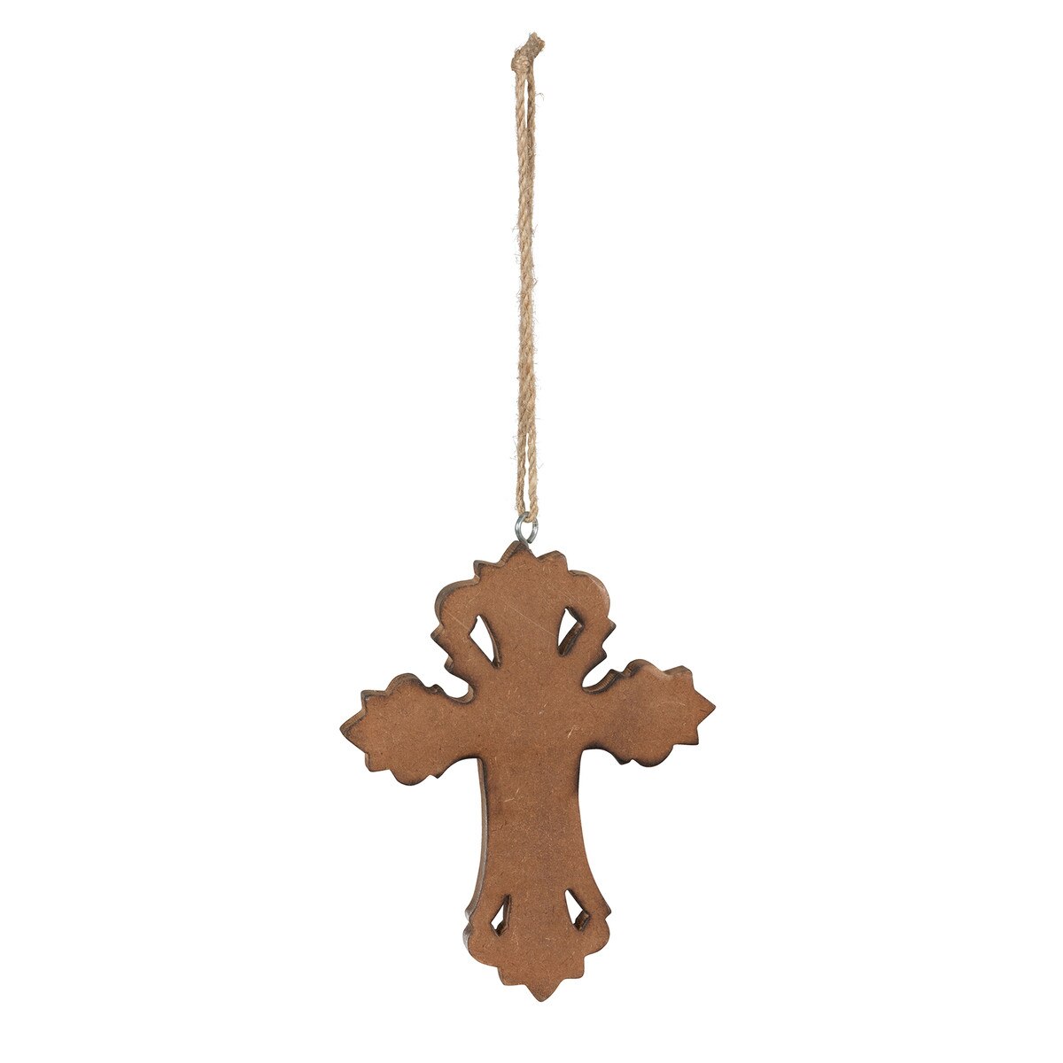 Gilded Wood Carved Cross Ornament style shot 2