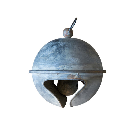 Weathered Tin Jingle Bell, Medium