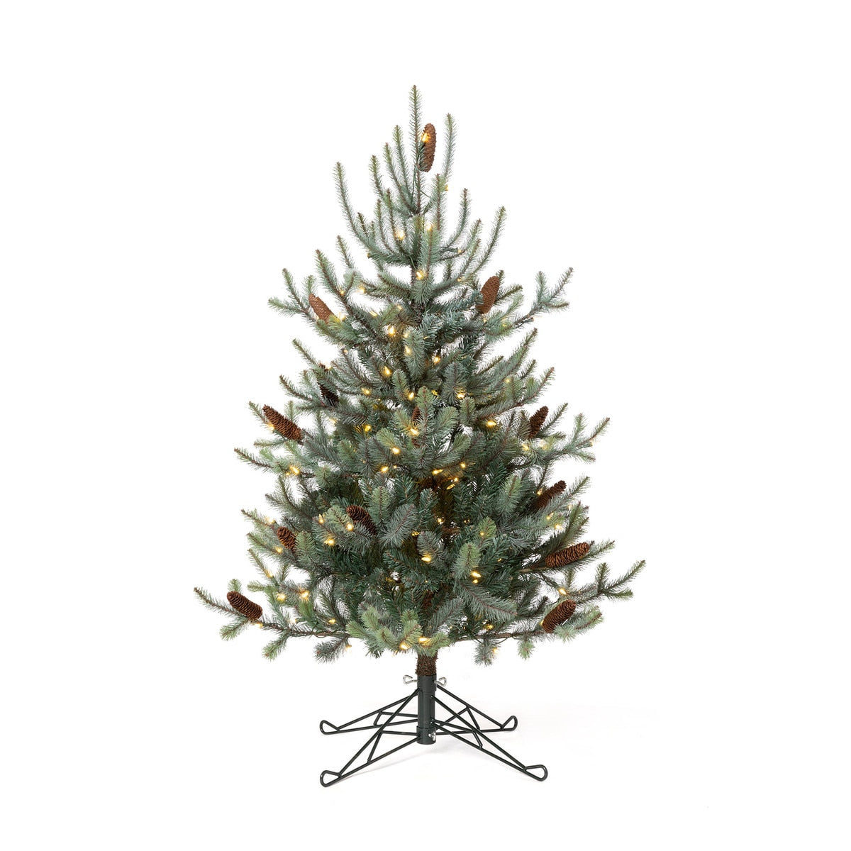 Park Hill Blue Spruce Christmas Tree, 4.5' style shot 2