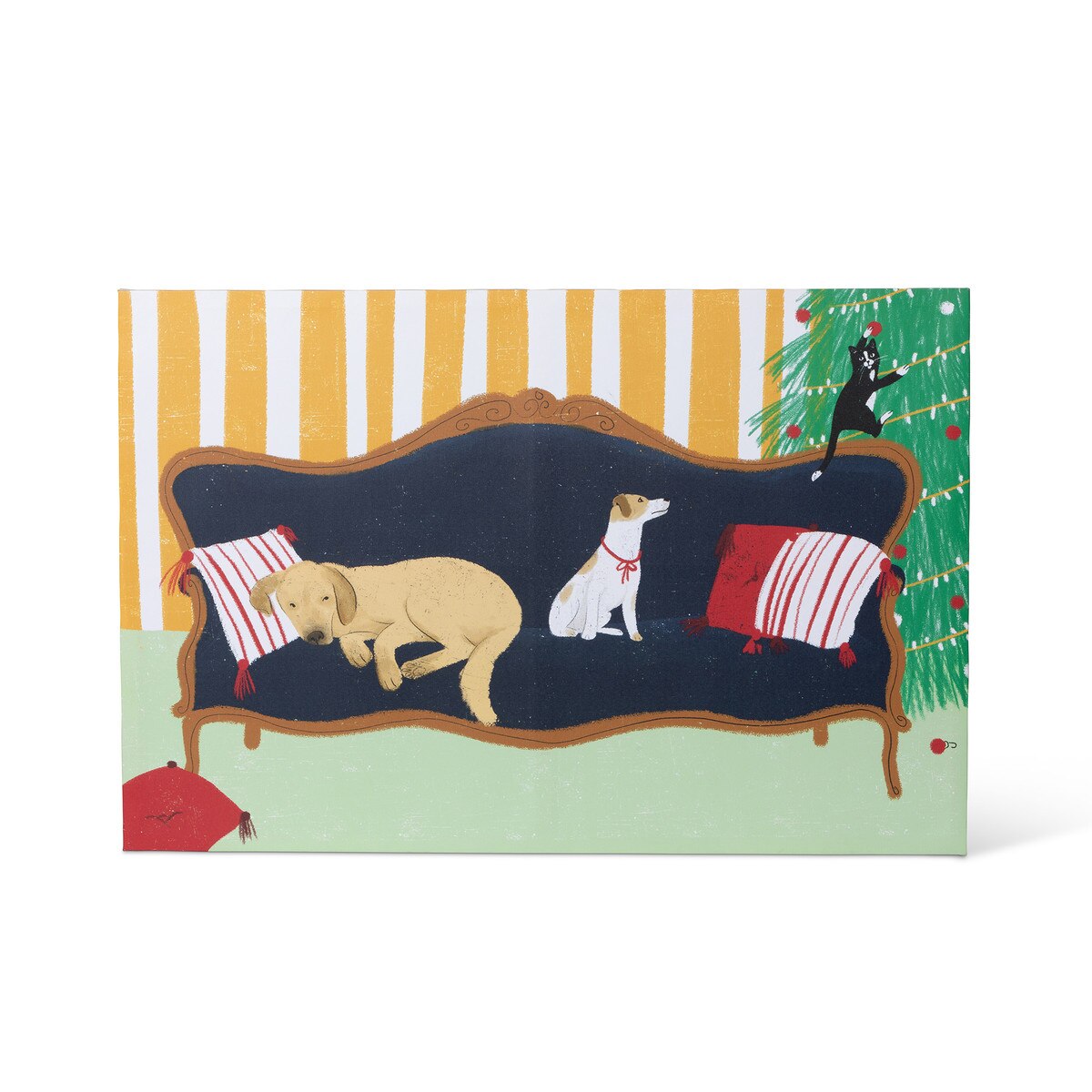Christmas Eve Pets Canvas Print style shot 1