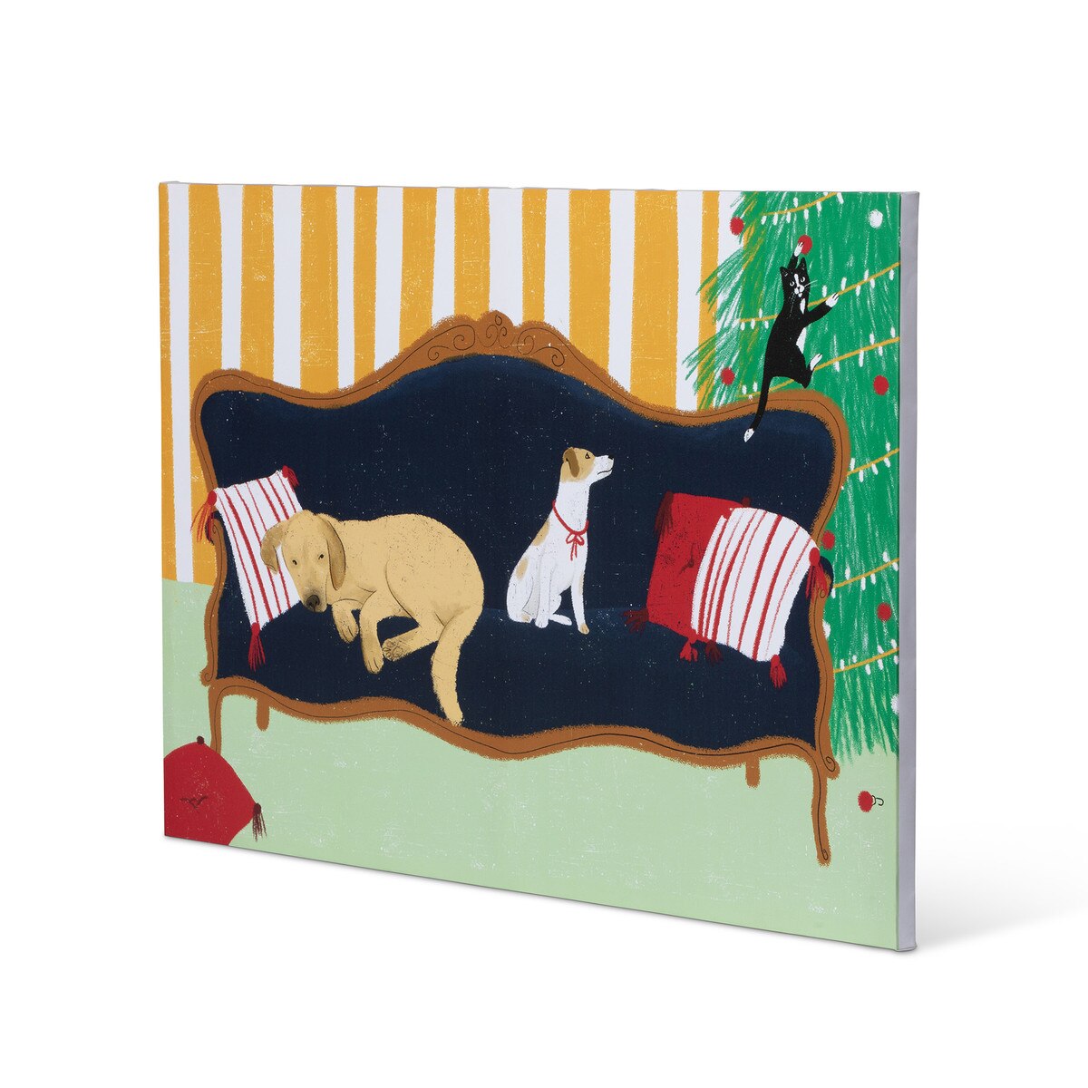 Christmas Eve Pets Canvas Print style shot 2