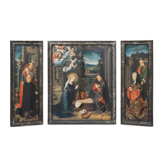 Holy Family Renaissance Tryptic, Set of 3 style shot 1