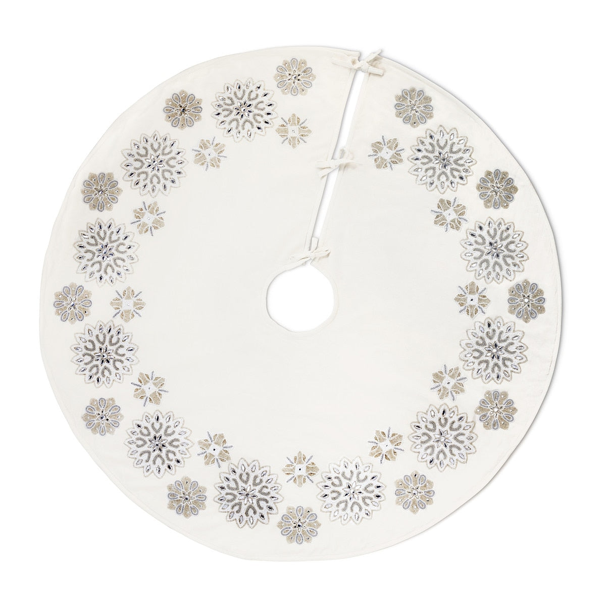White Frost Tree Skirt style shot 1