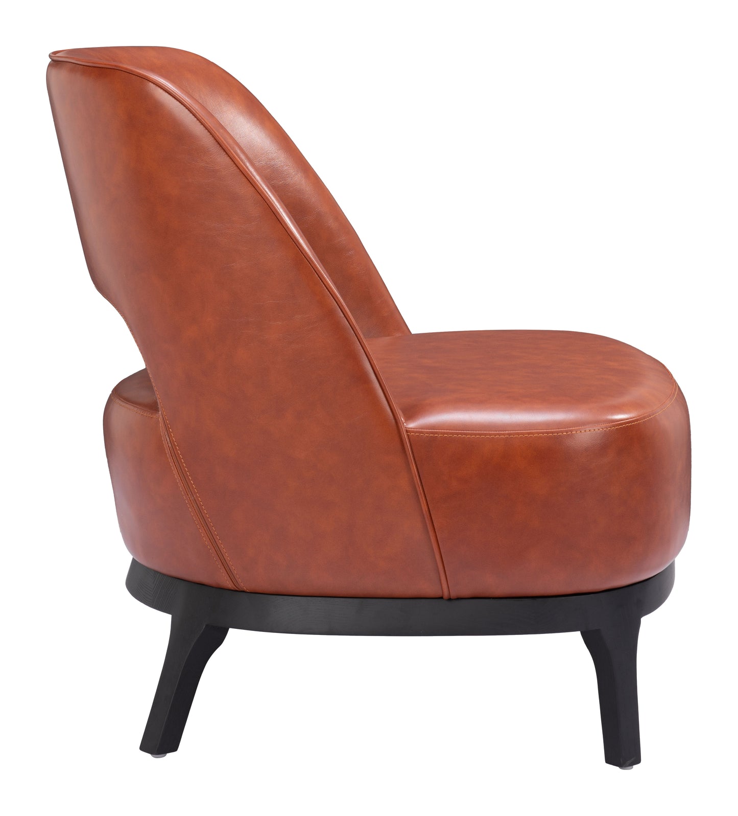 Mistley Accent Chair Brown style shot 2