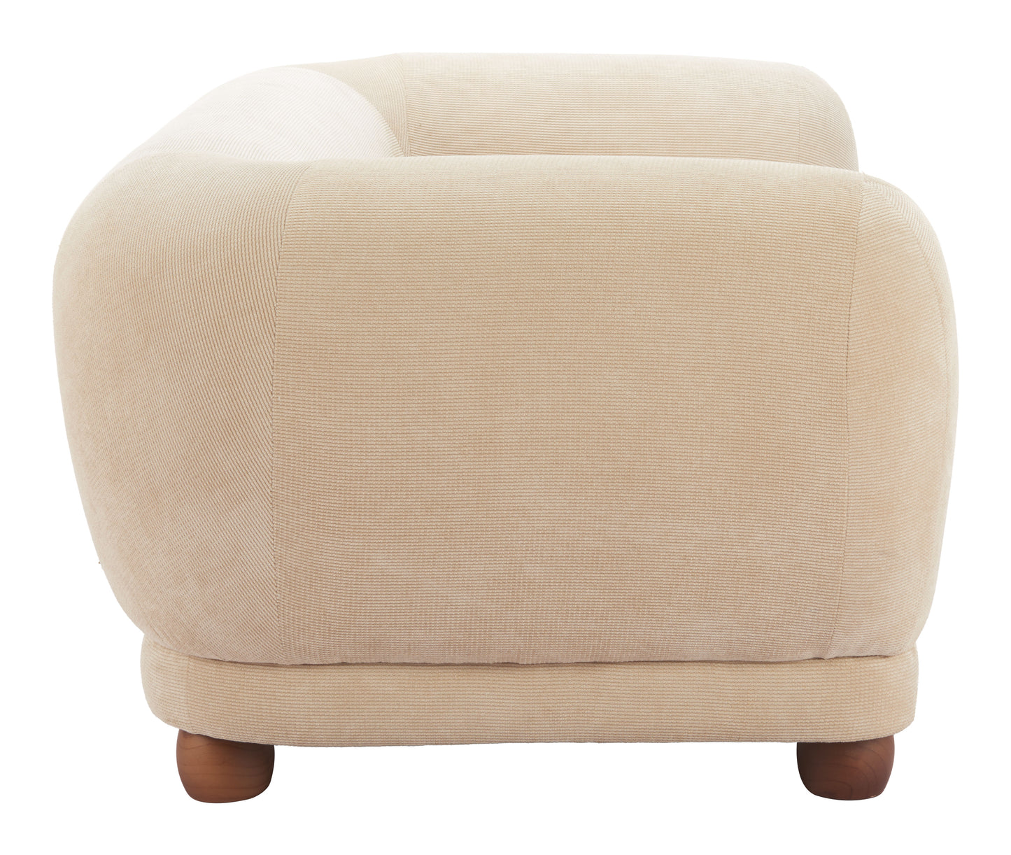 Boet Loveseat Taupe style shot 1