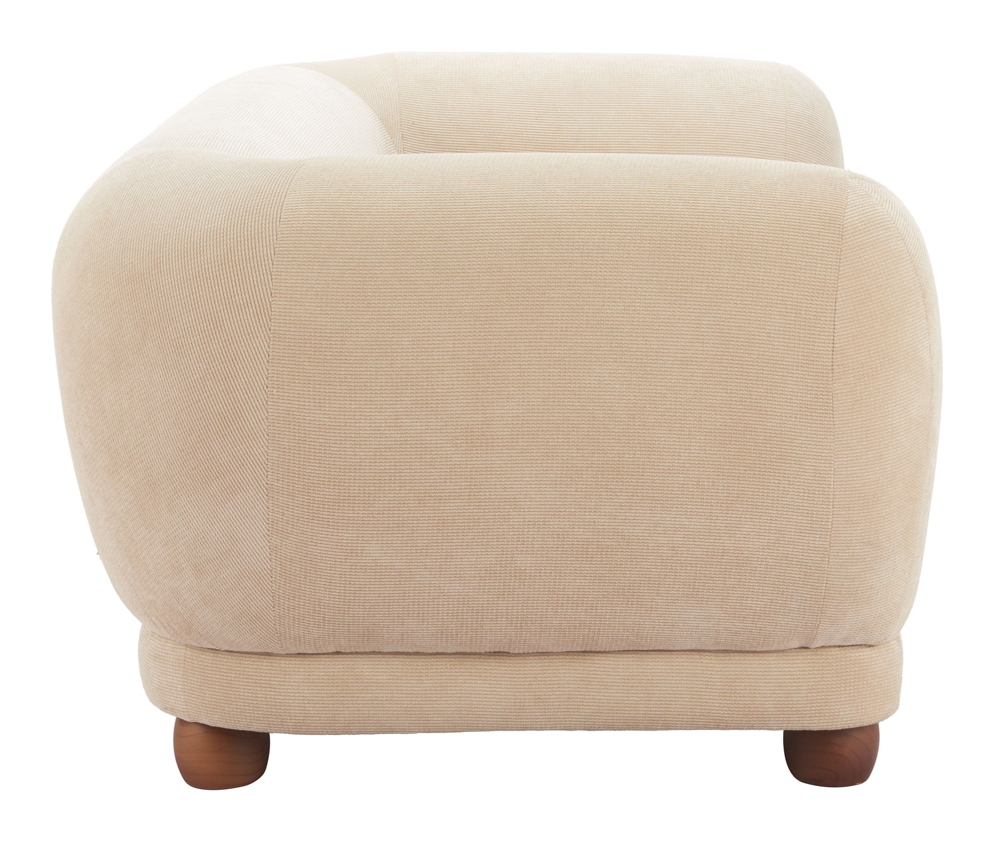 Boet Loveseat Taupe style shot 1