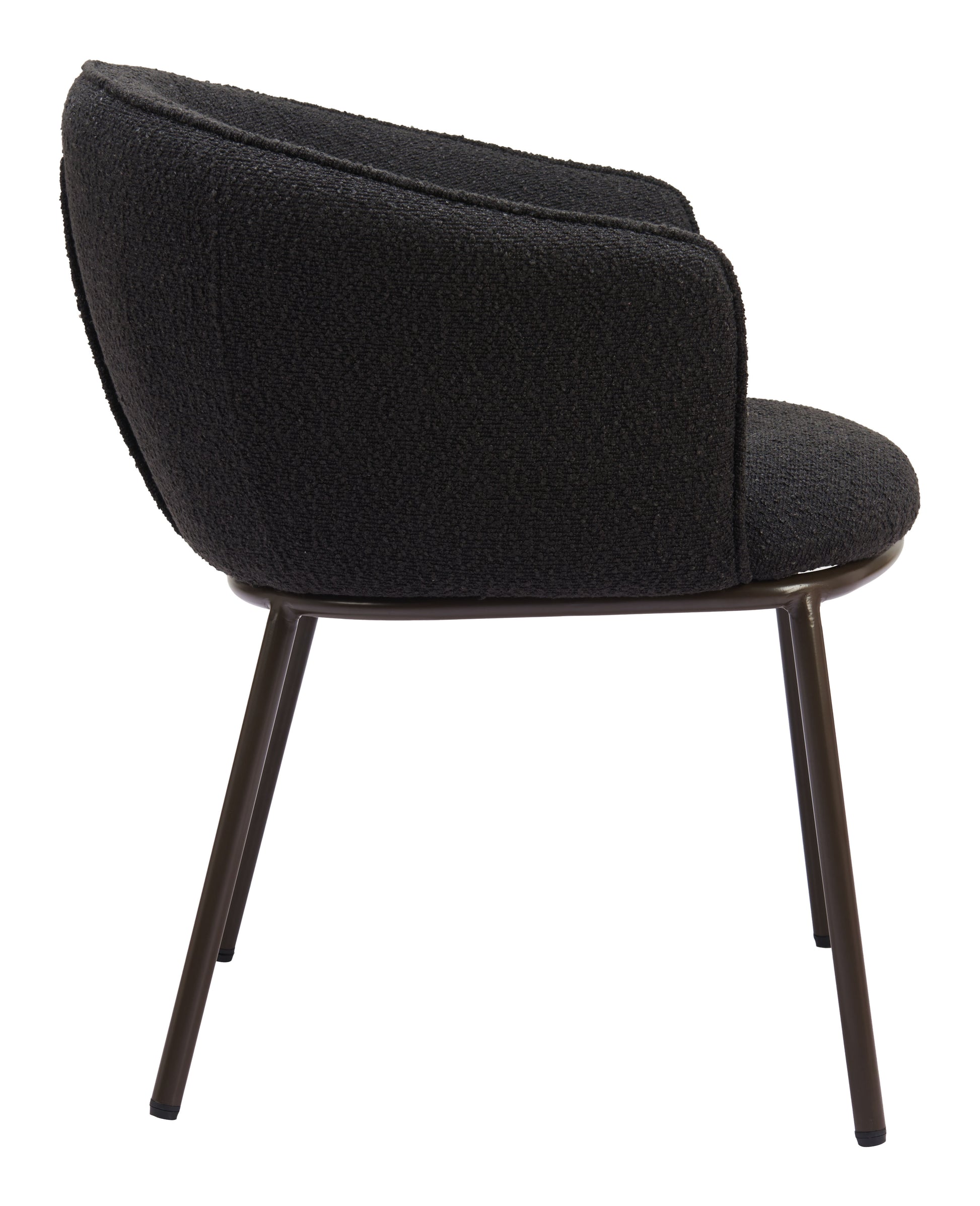 Essen Dining Chair Black & Bronze style shot 1
