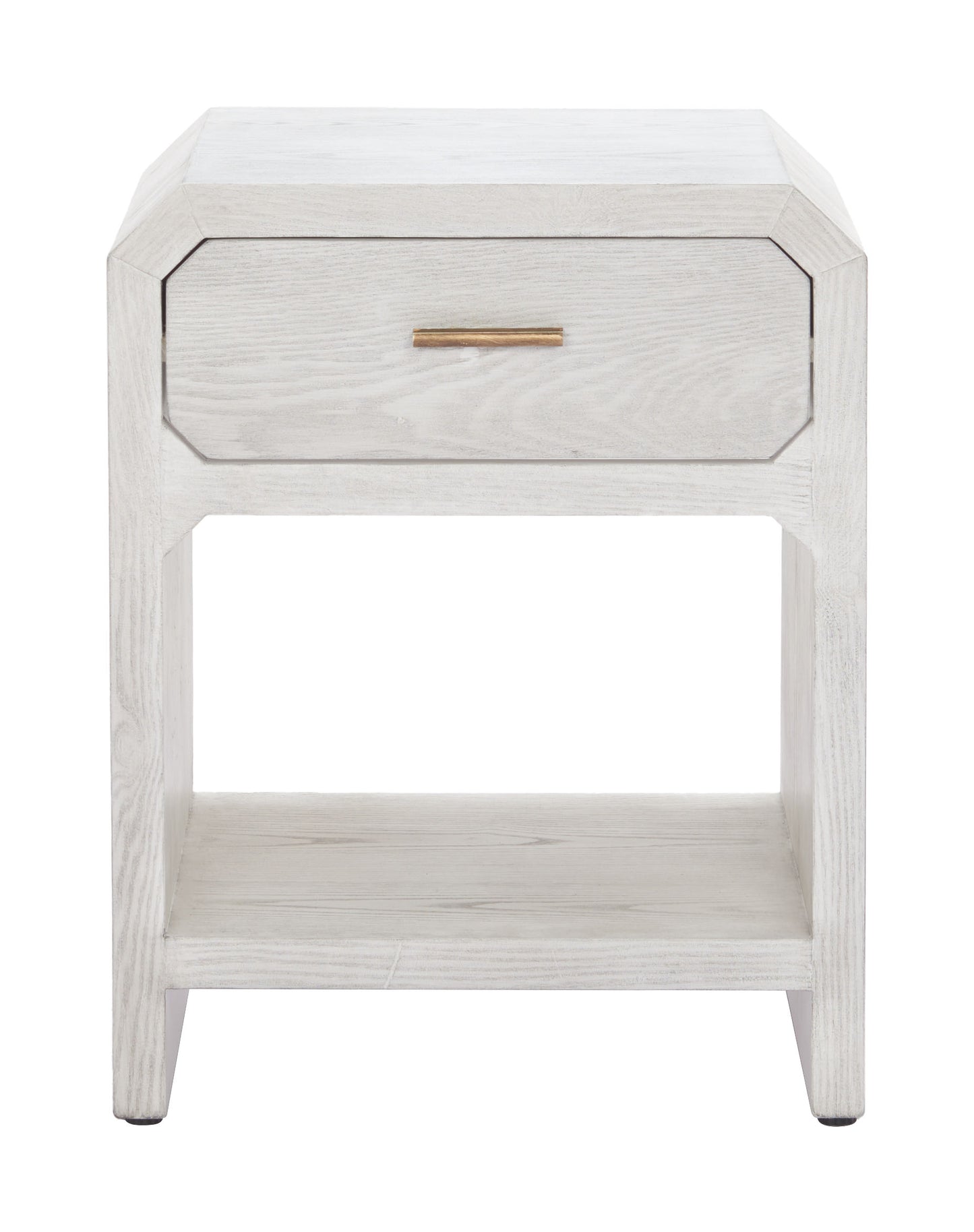 Yume Side Table Oak White style shot 2