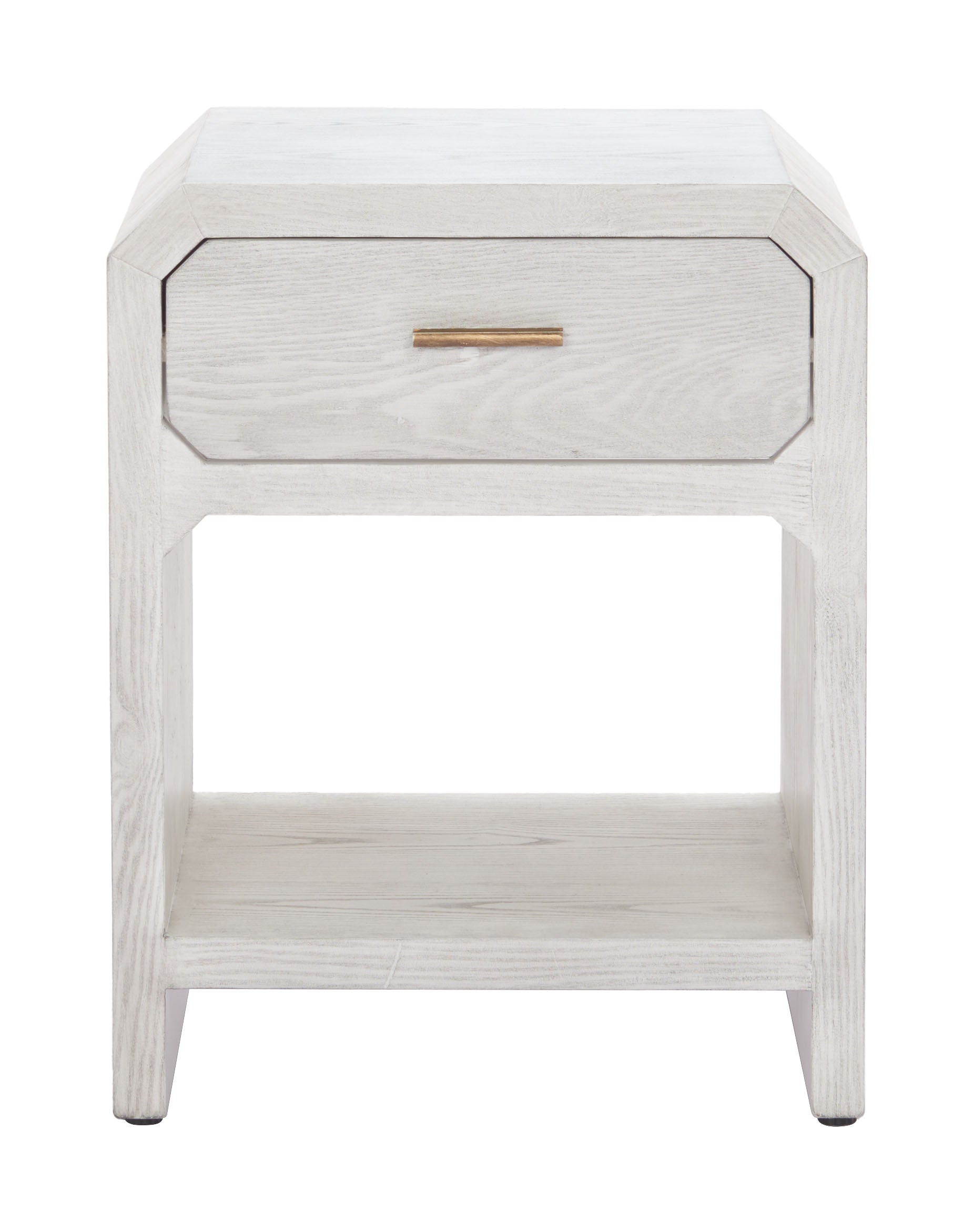 Yume Side Table Oak White style shot 2