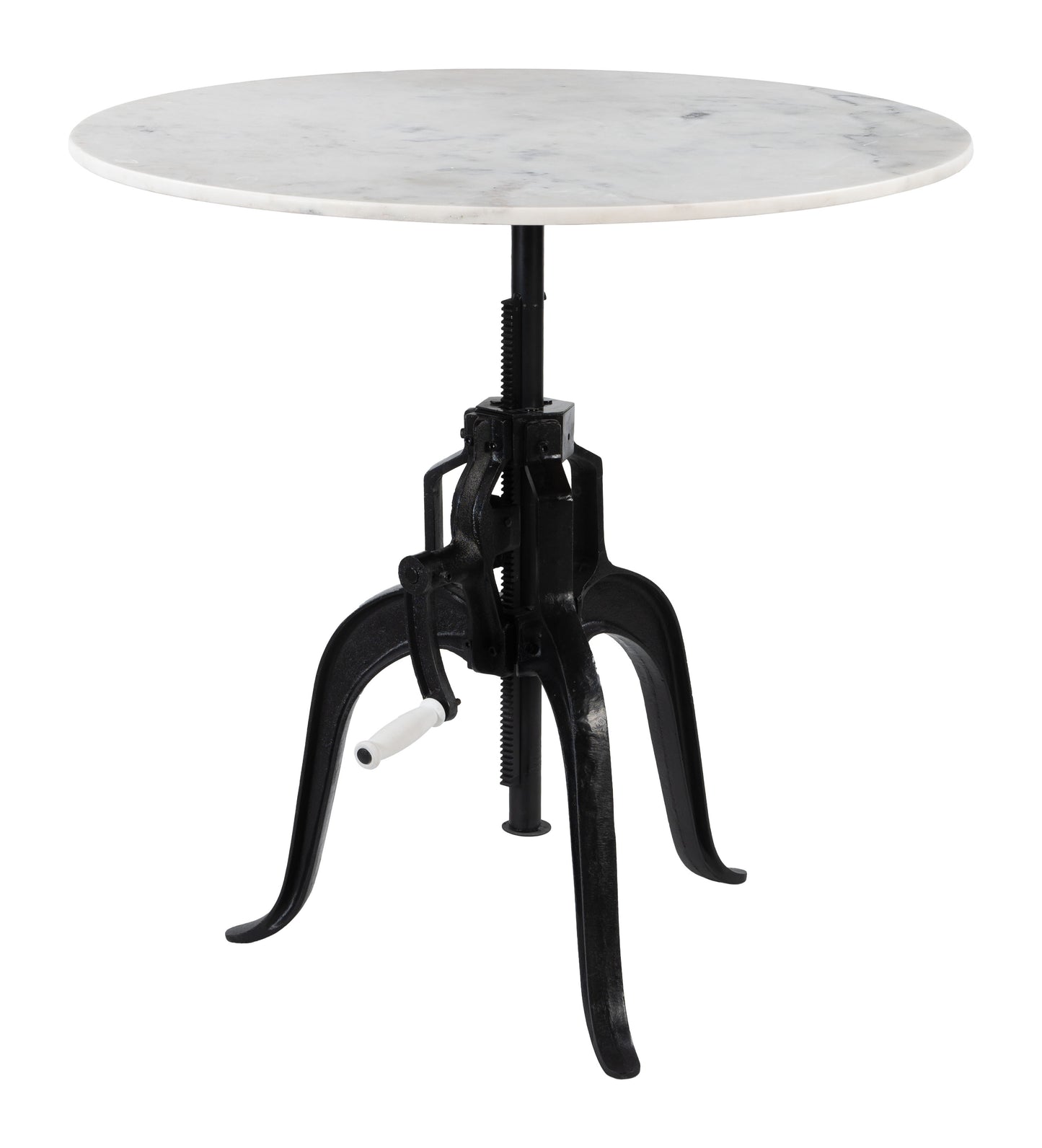 Mufid Bistro Table White & Black style shot 2