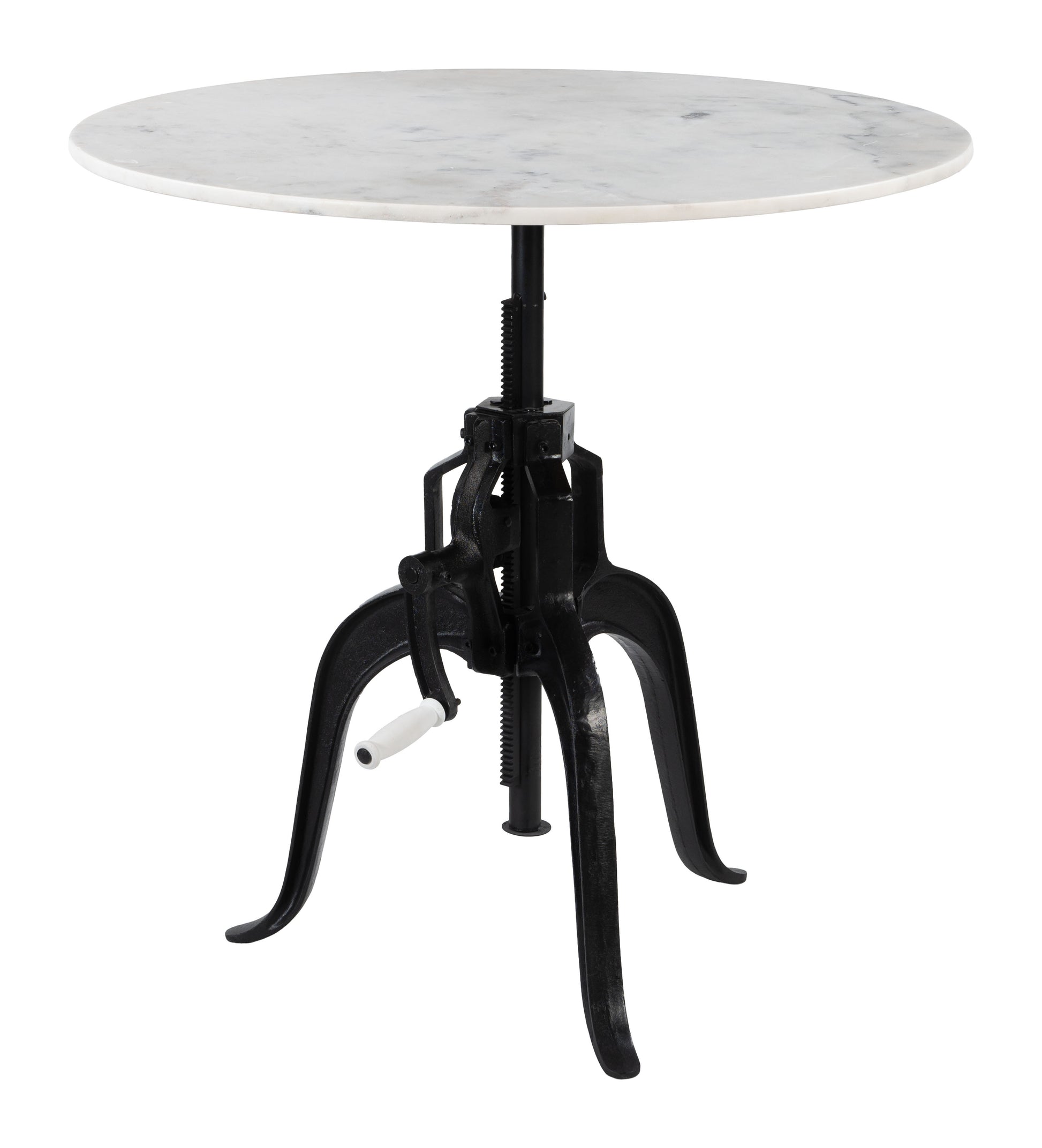 Mufid Bistro Table White & Black style shot 2