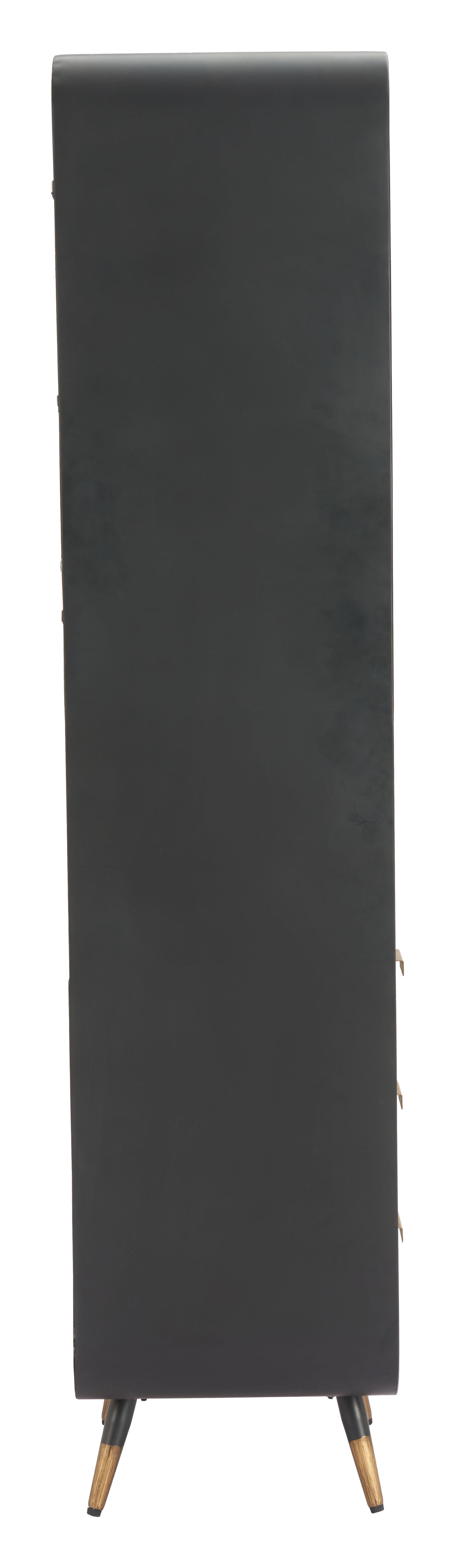 Magara Bar Cabinet Black style shot 1
