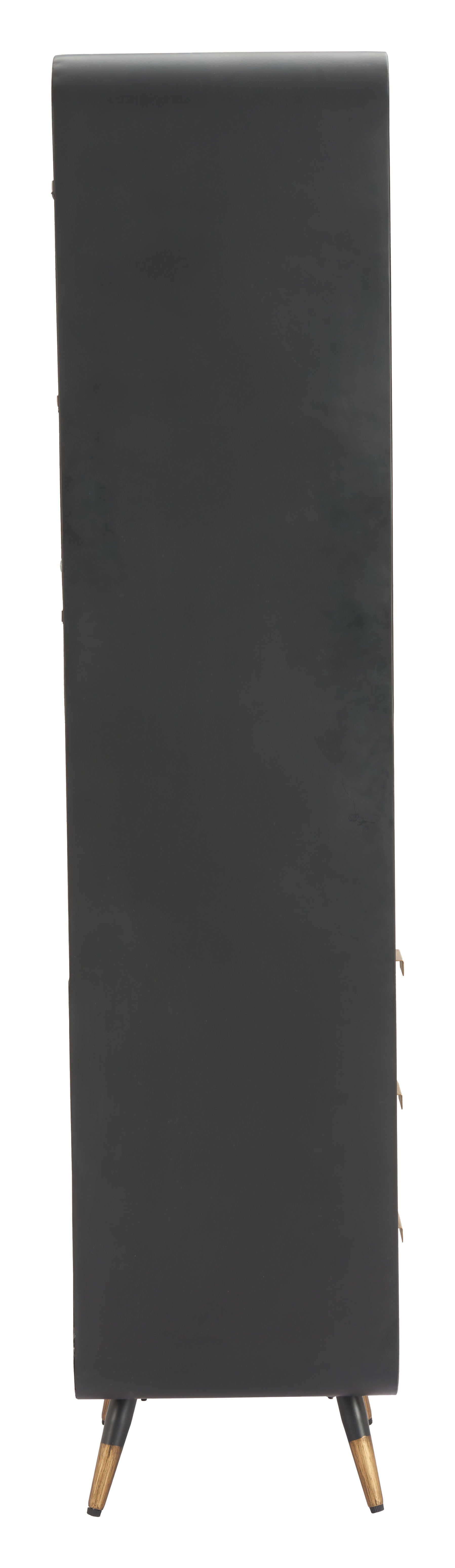 Magara Bar Cabinet Black style shot 1