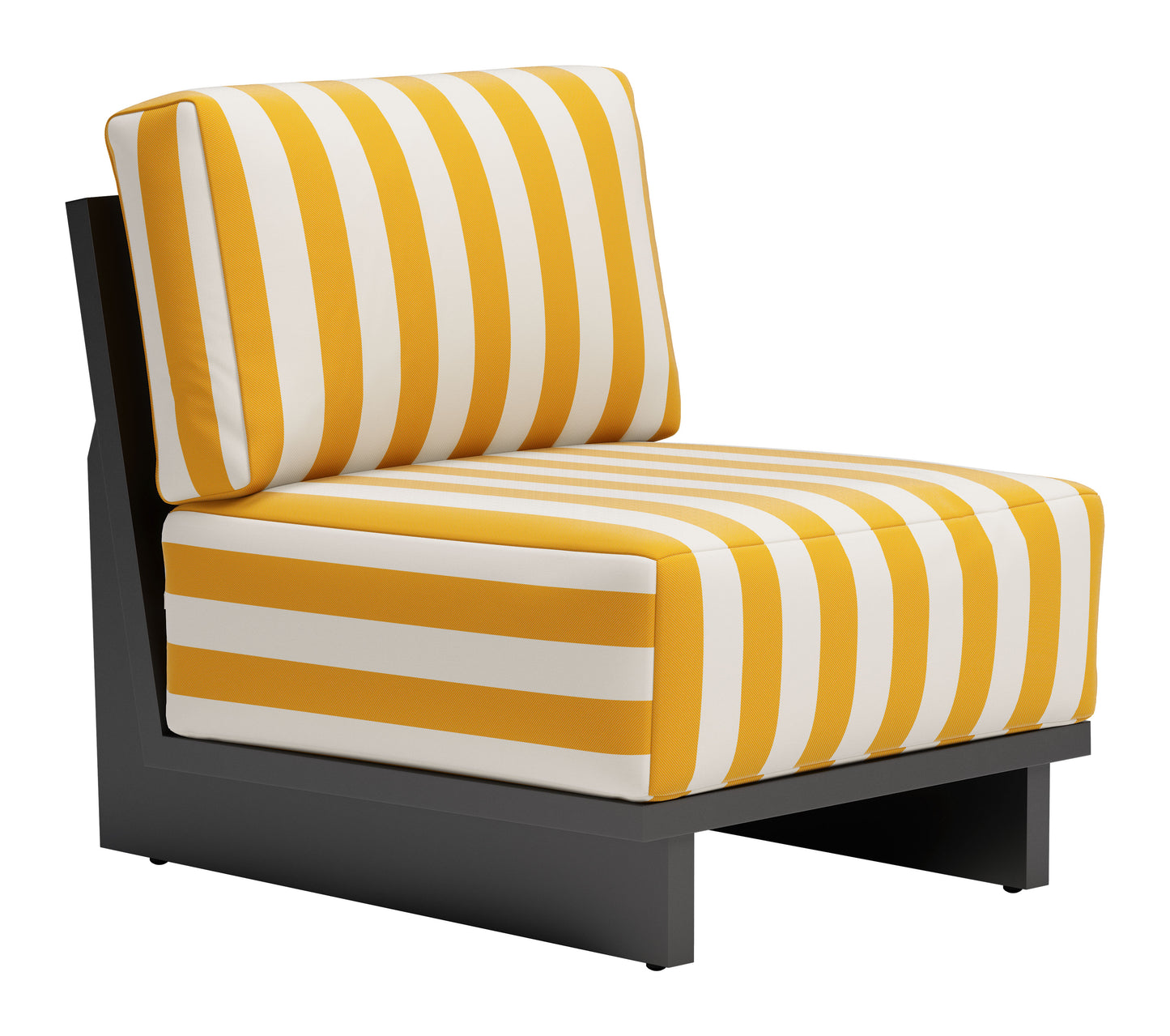 Shoreline Accent Chair Yellow style shot 2