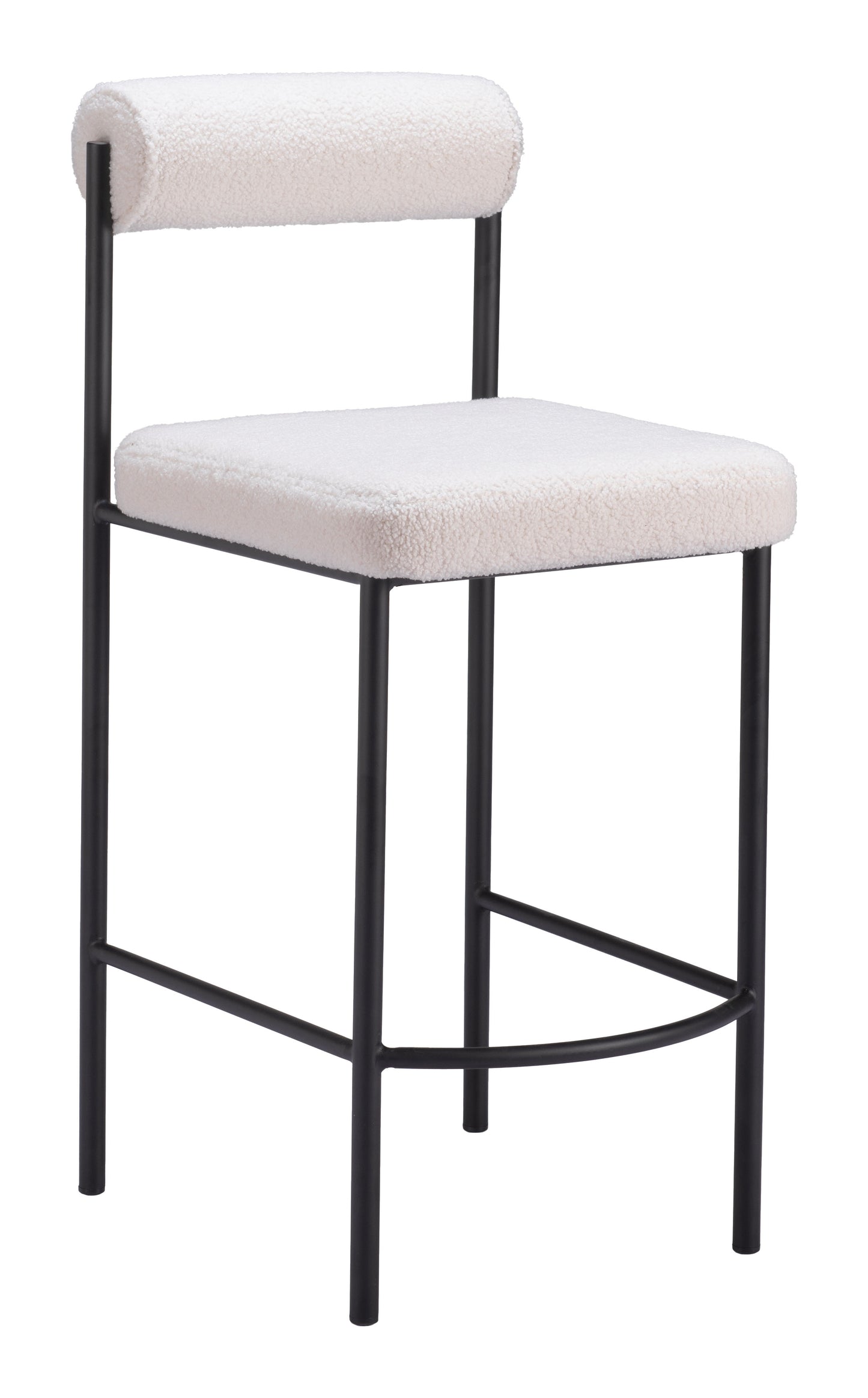 Livorno Counter Stool (Set of 2) Ivory style shot 1