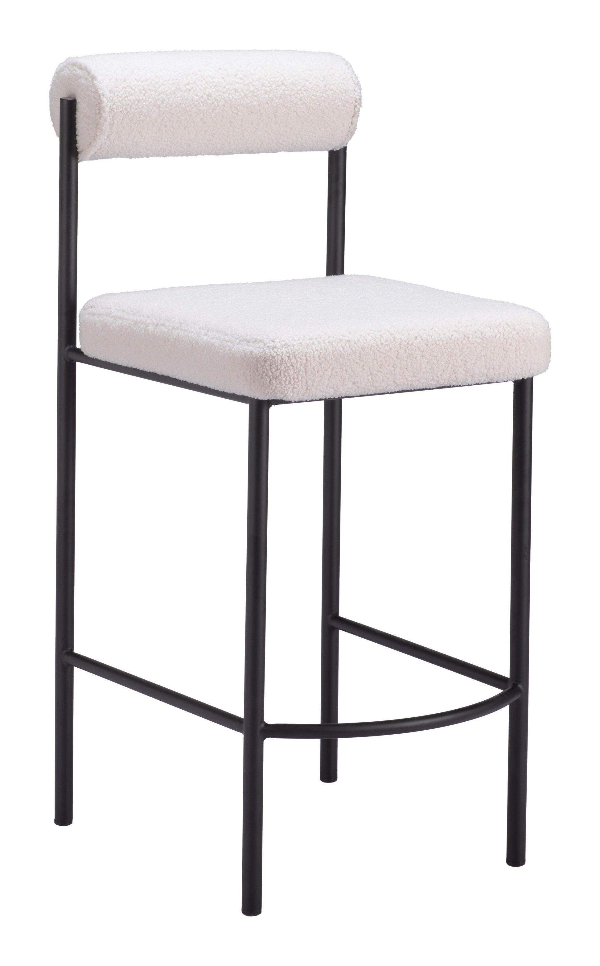Livorno Counter Stool (Set of 2) Ivory style shot 1