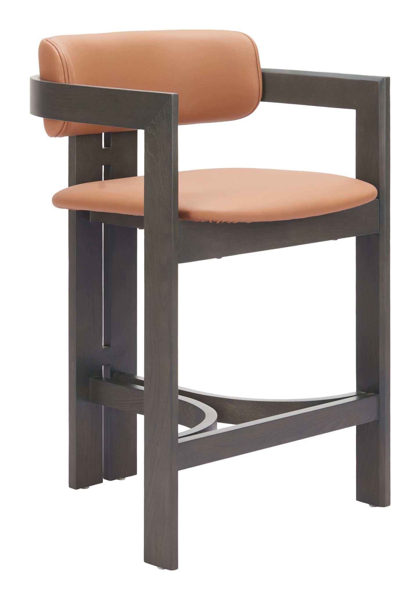 Shaili Counter Stool Brown style shot 1