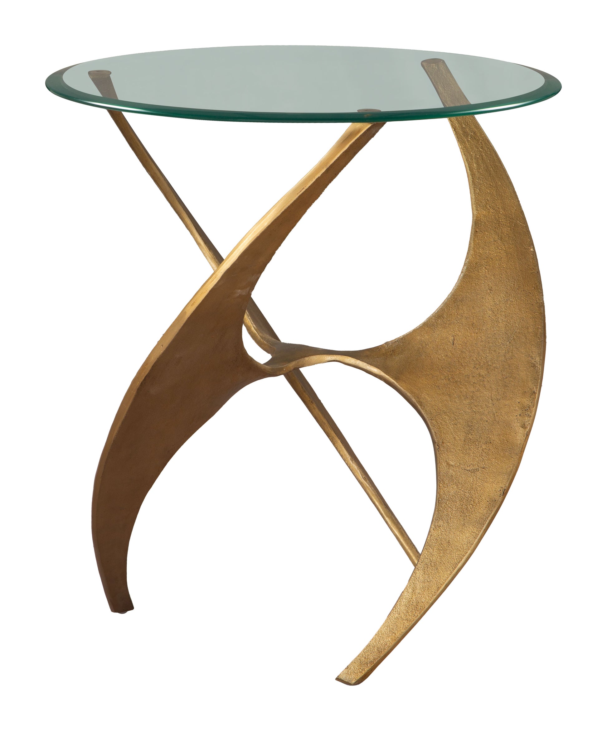 Sabel Side Table Gold style shot 1