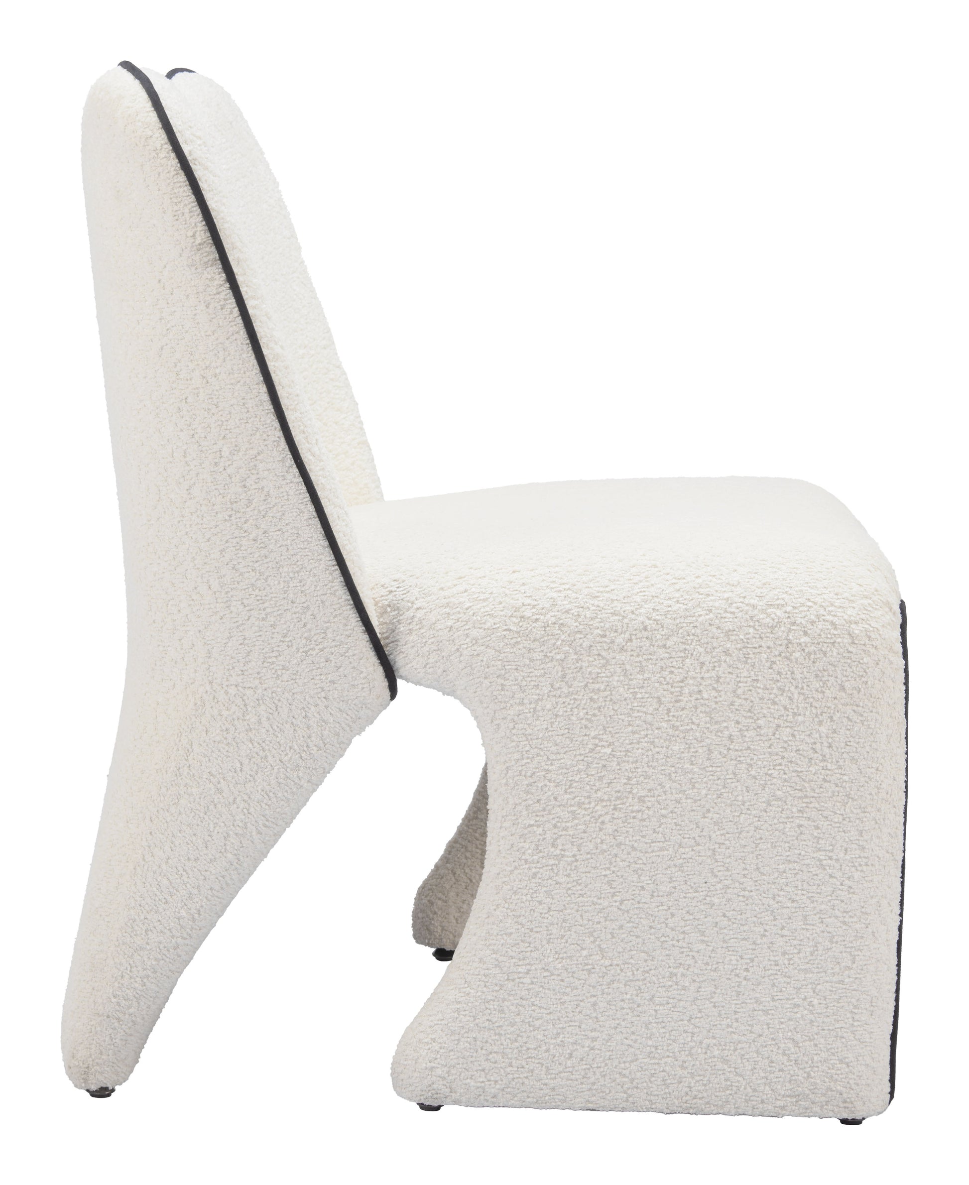 Novo Accent Chair Ivory style shot 1