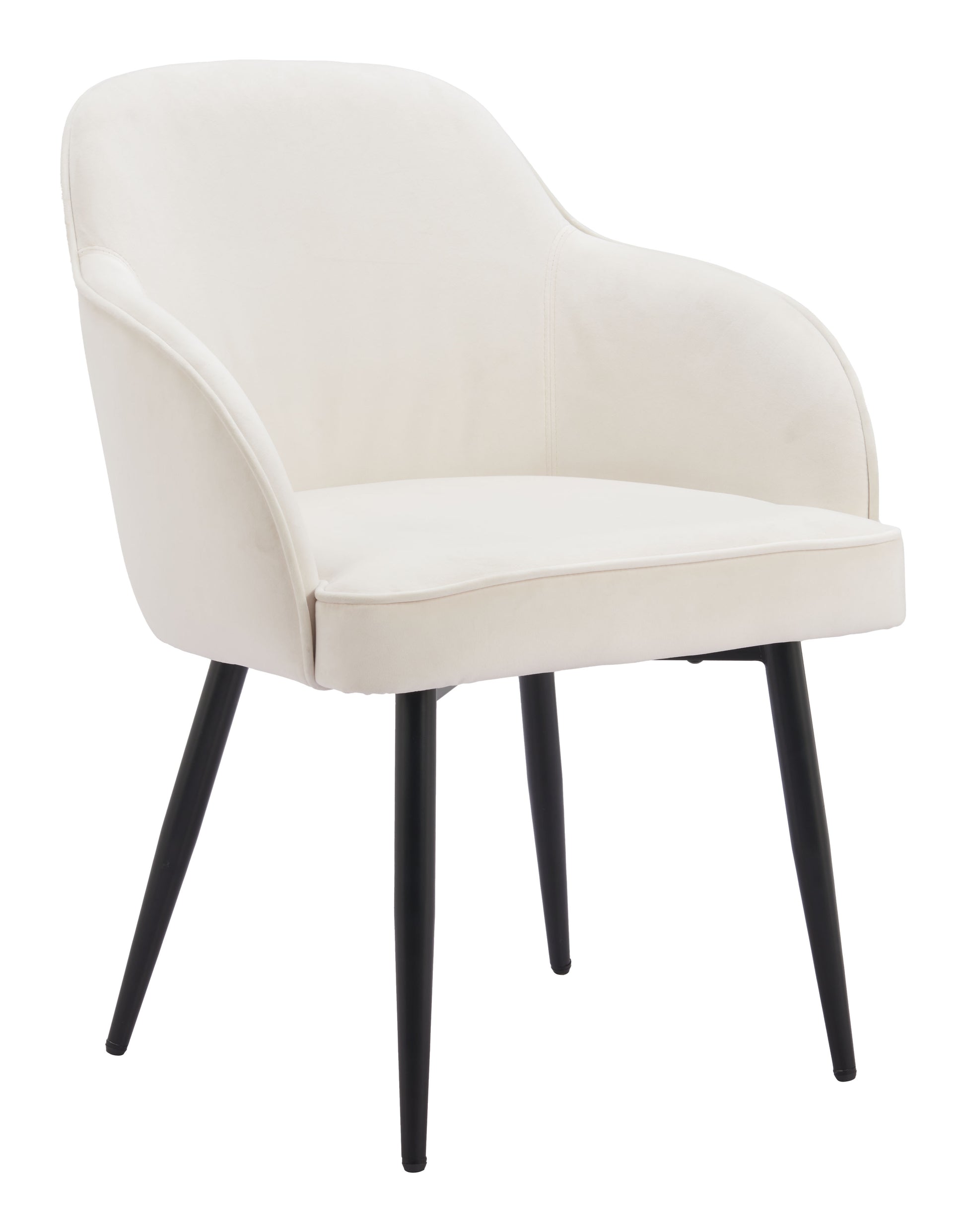 Jolie Dining Chair (Set of 2) Ivory style shot 2