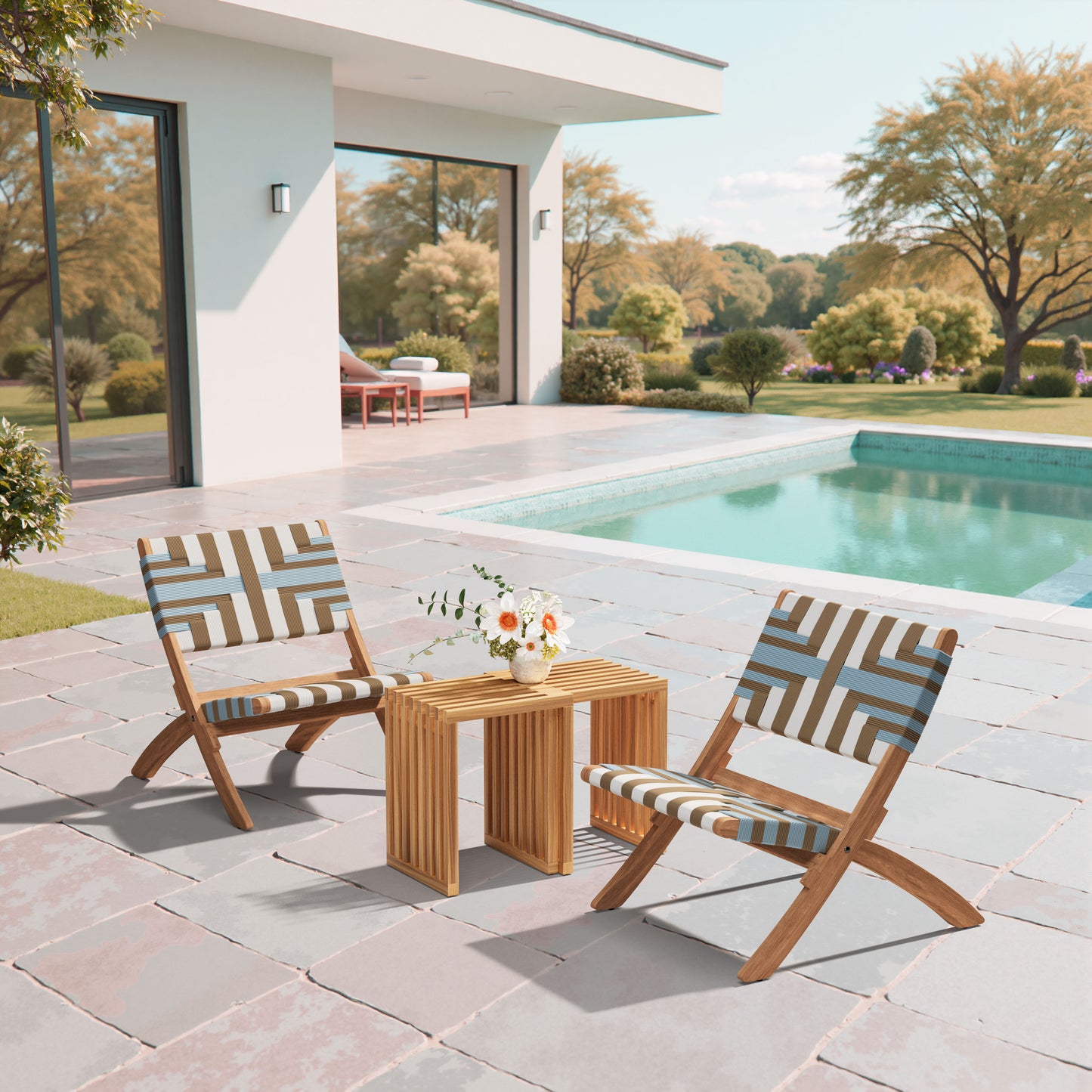 Sunshine Lounge Chair Multicolor style shot 1