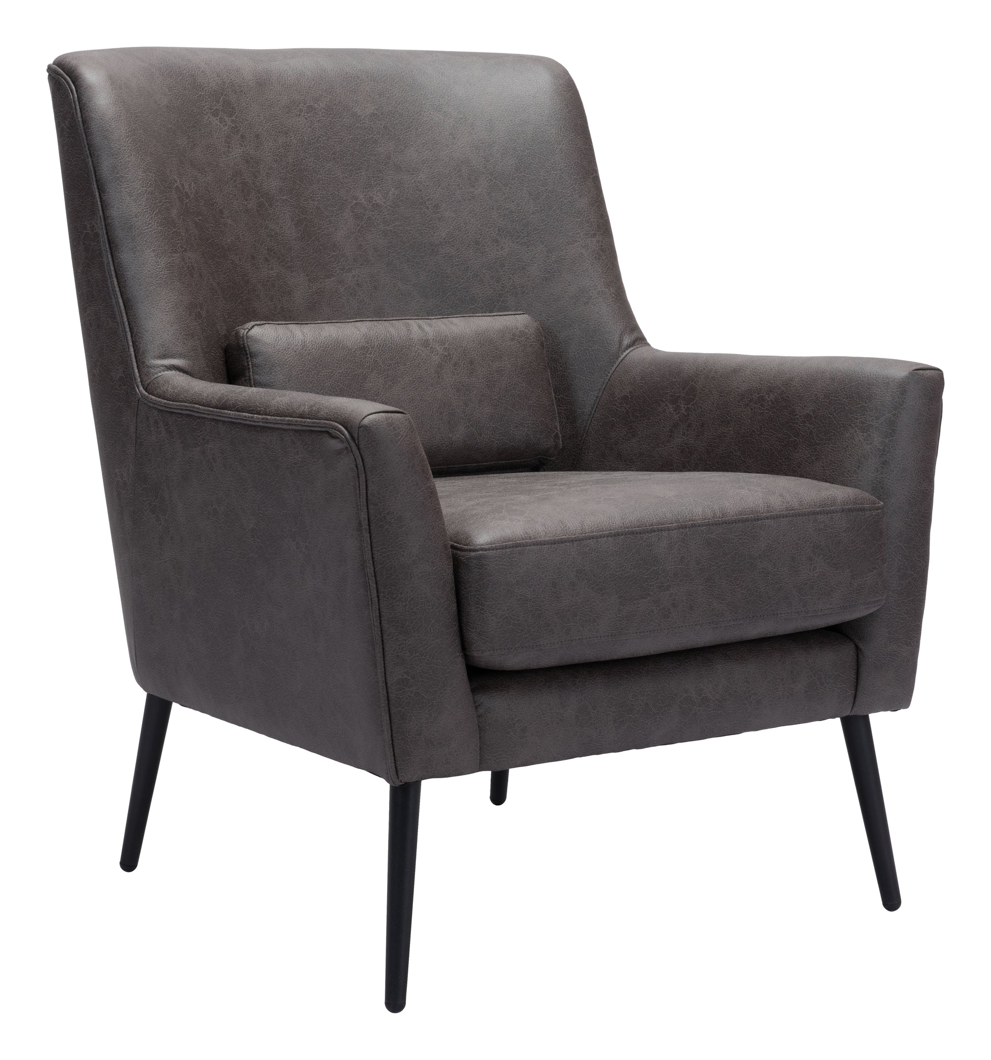 Ontario Accent Chair Vintage Black style shot 1