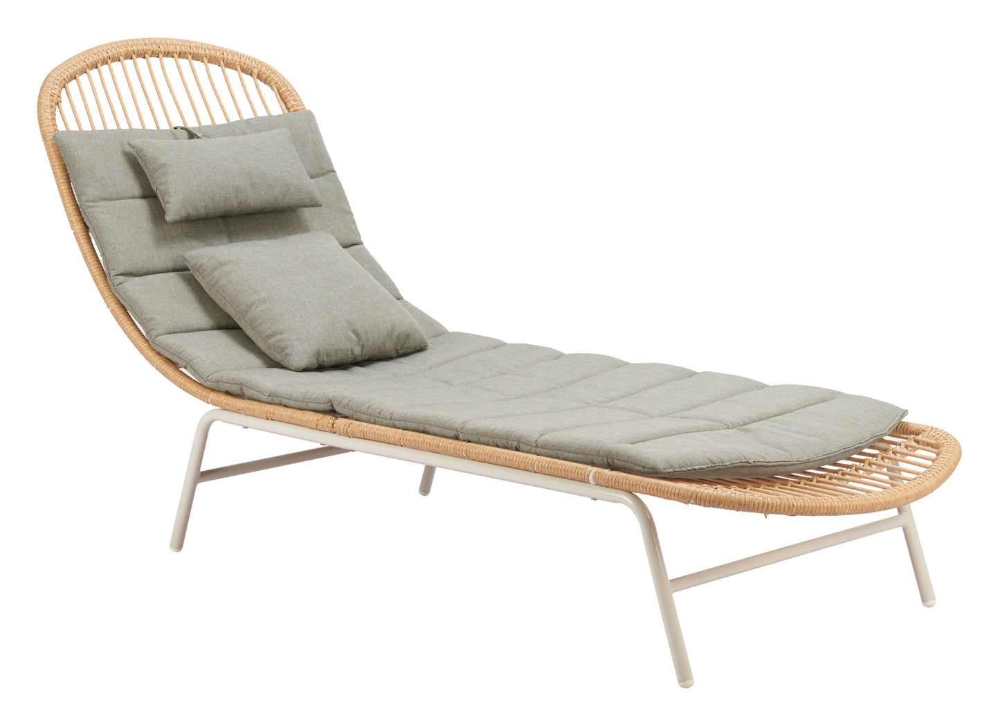 Skim Chaise Lounge Multicolor style shot 2
