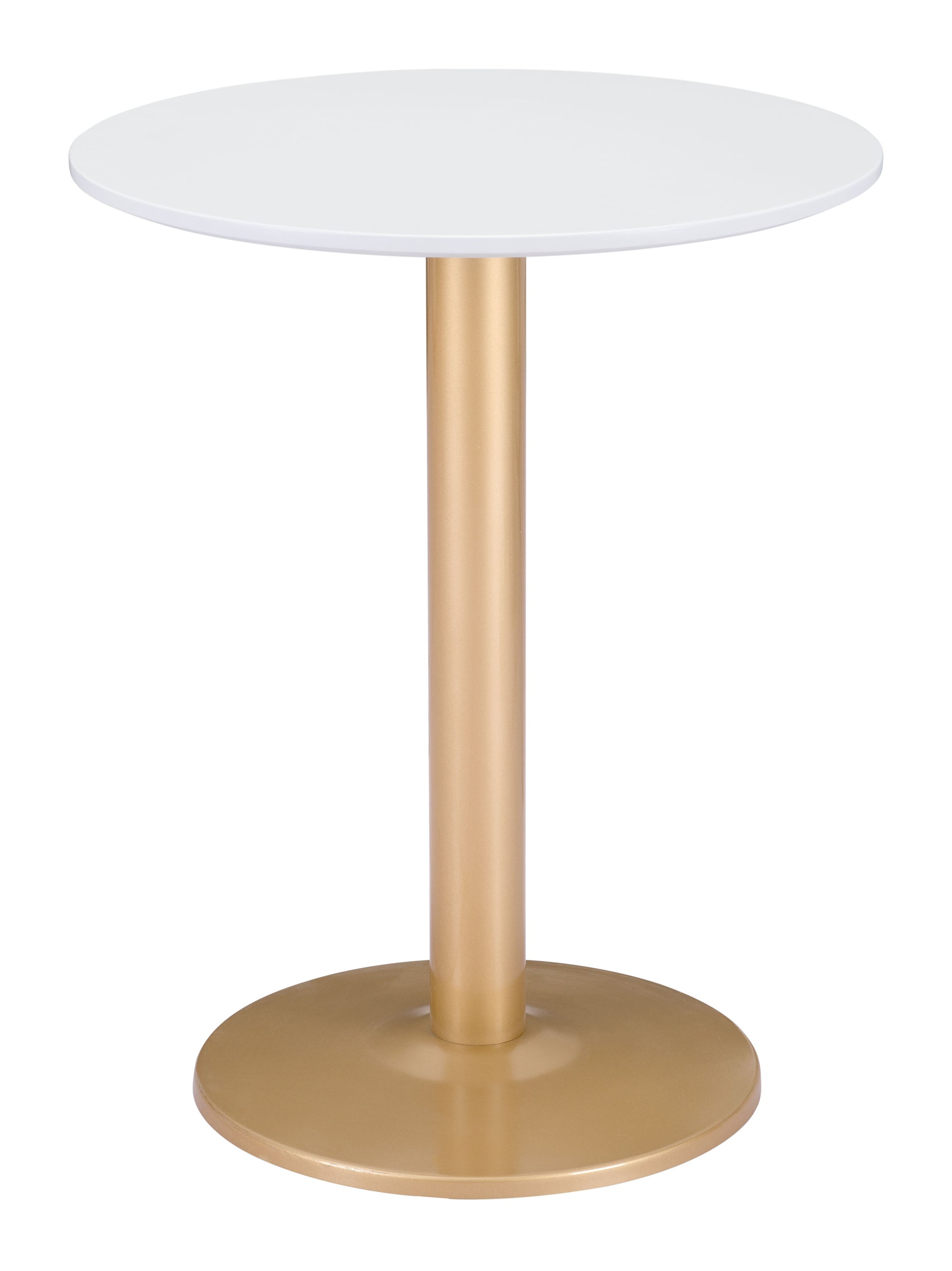 Alto Bistro Table White & Gold style shot 2