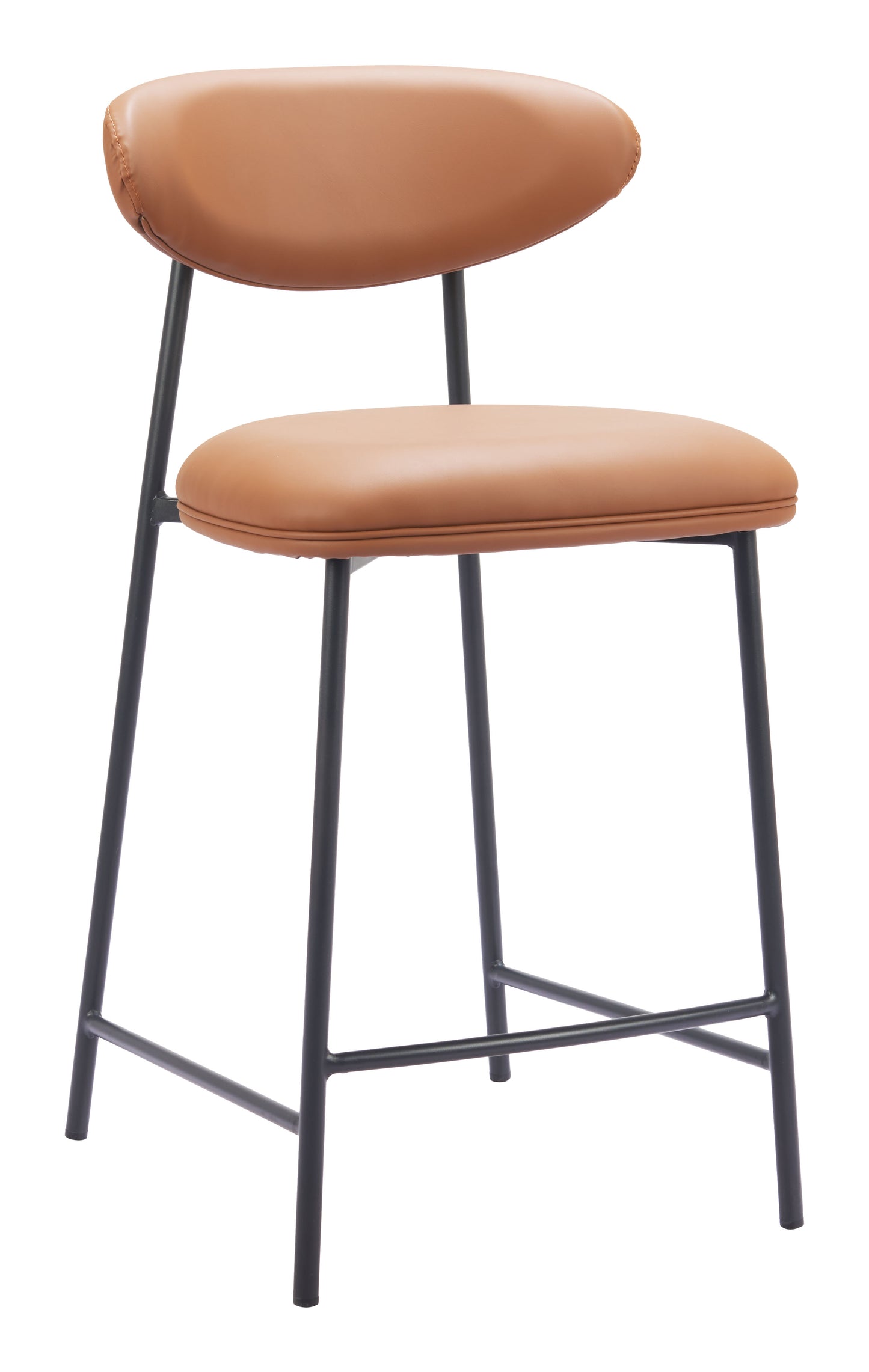 Rorun Counter Stool (Set of 2) Brown style shot 1