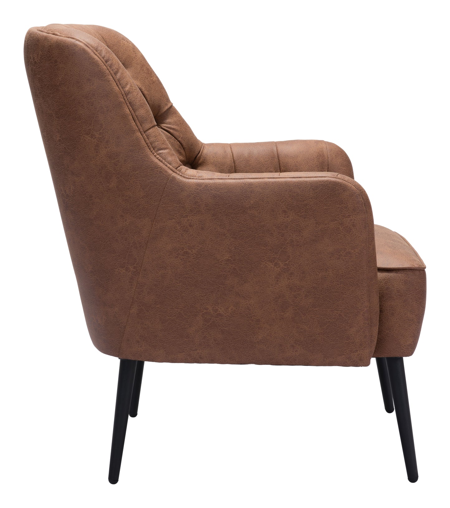 Tasmania Accent Chair Vintage Brown style shot 2