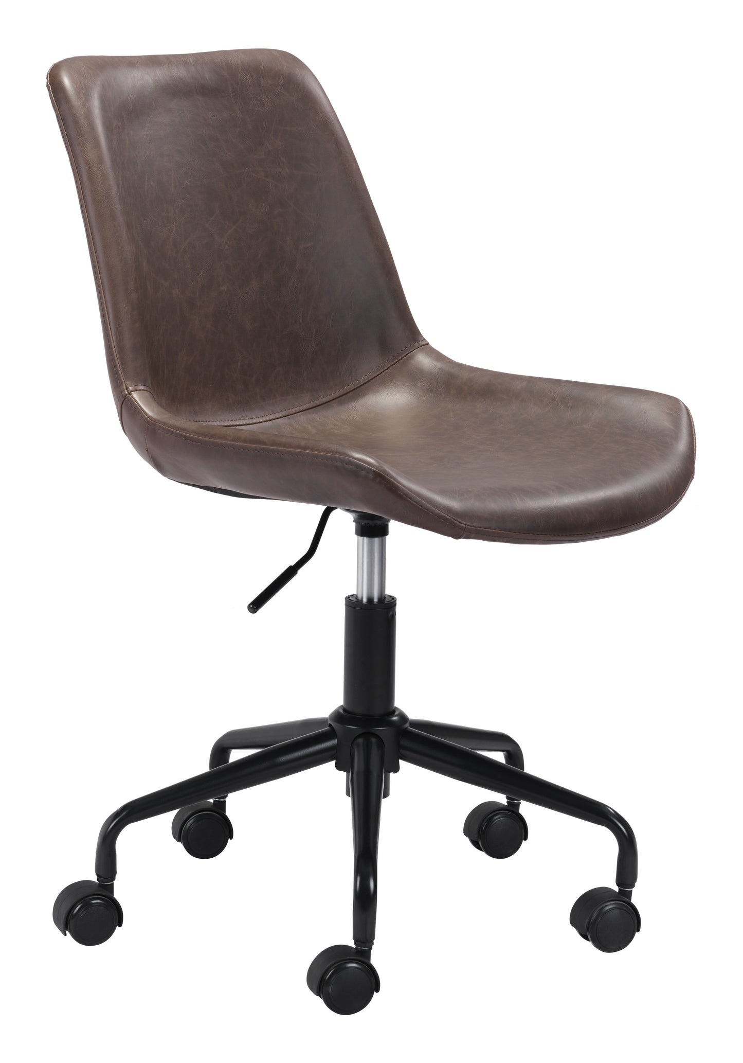 Byron Office Chair Brown style shot 2