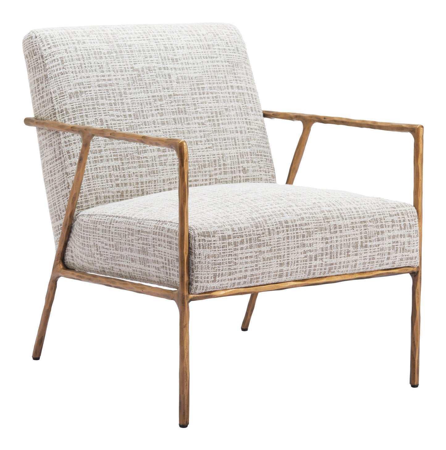 Norrebro Accent Chair Beige Frost style shot 2