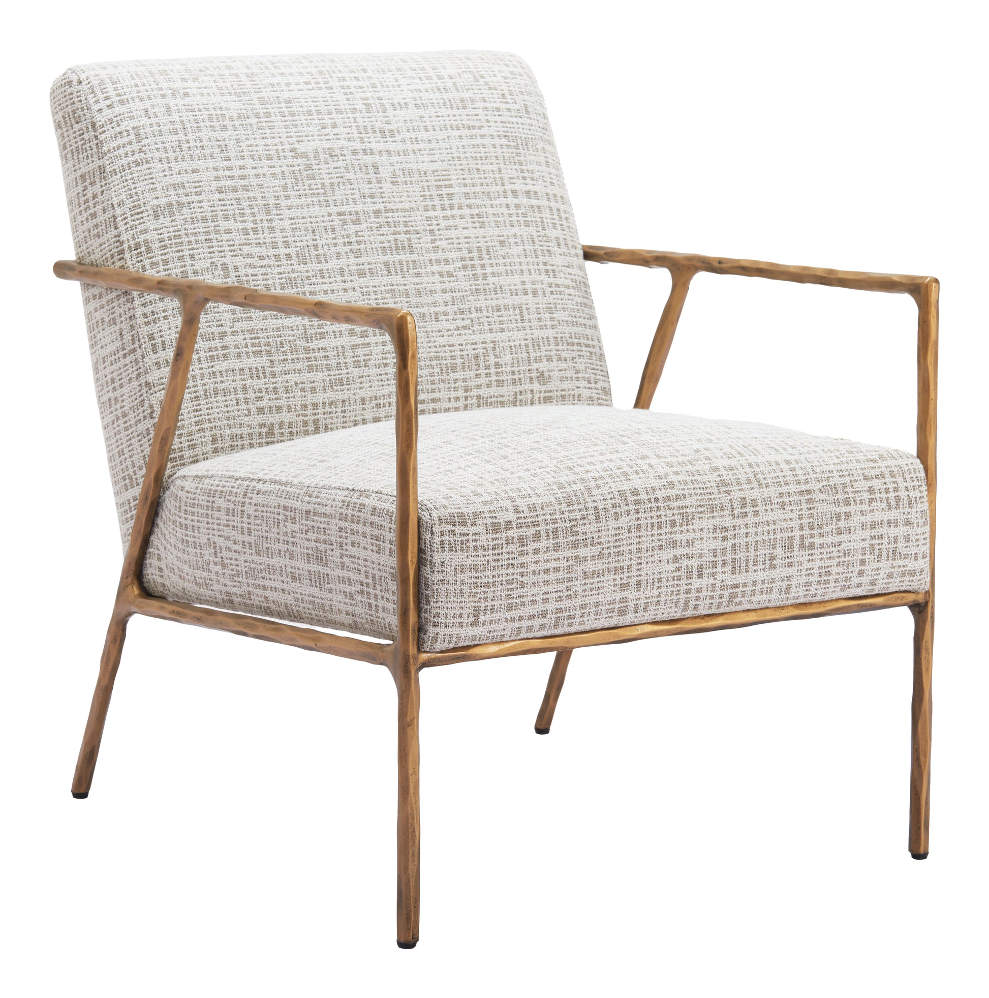 Norrebro Accent Chair Beige Frost style shot 2
