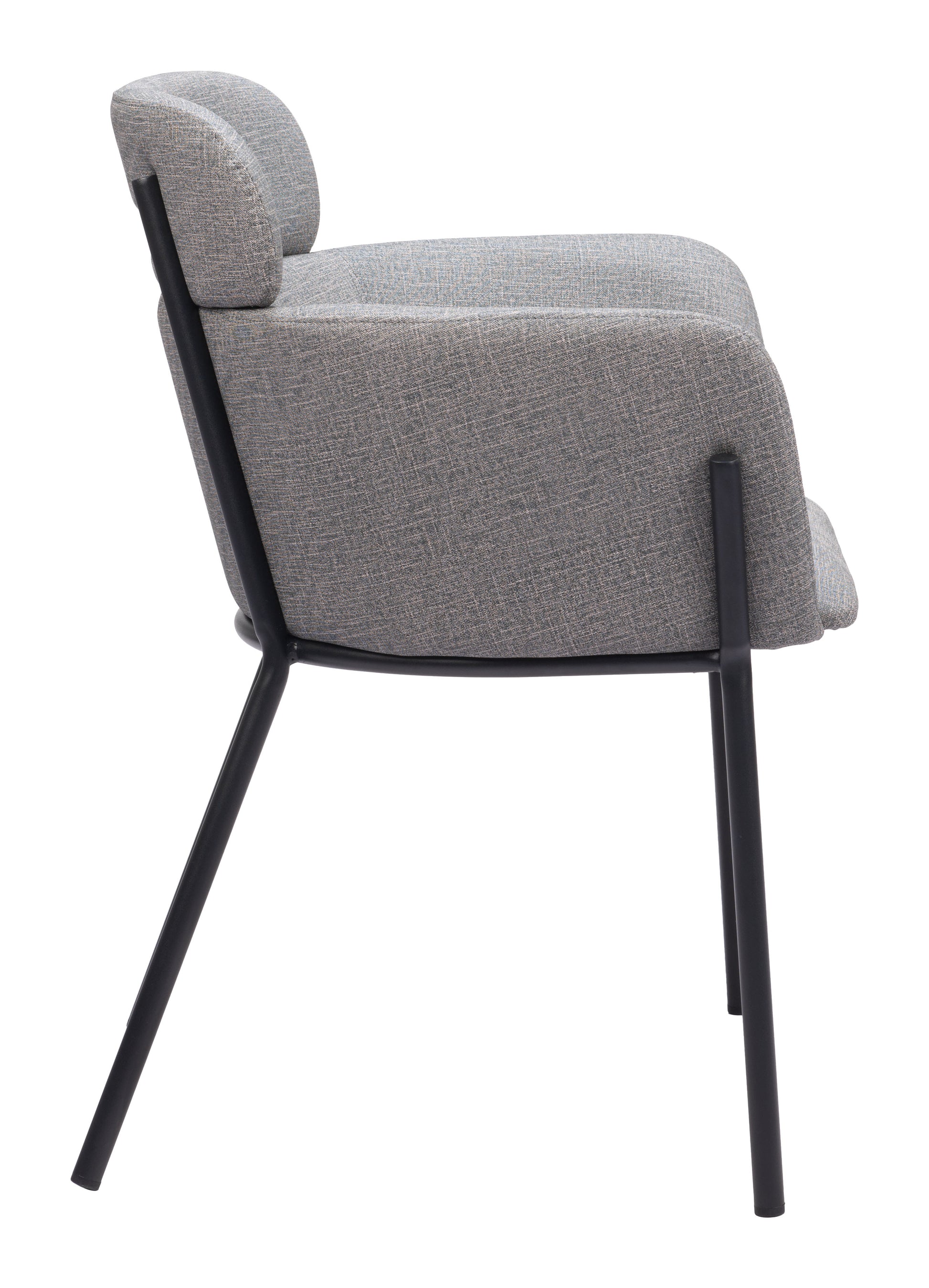 Bremor Dining Chair (Set of 2) Slate Gray style shot 2