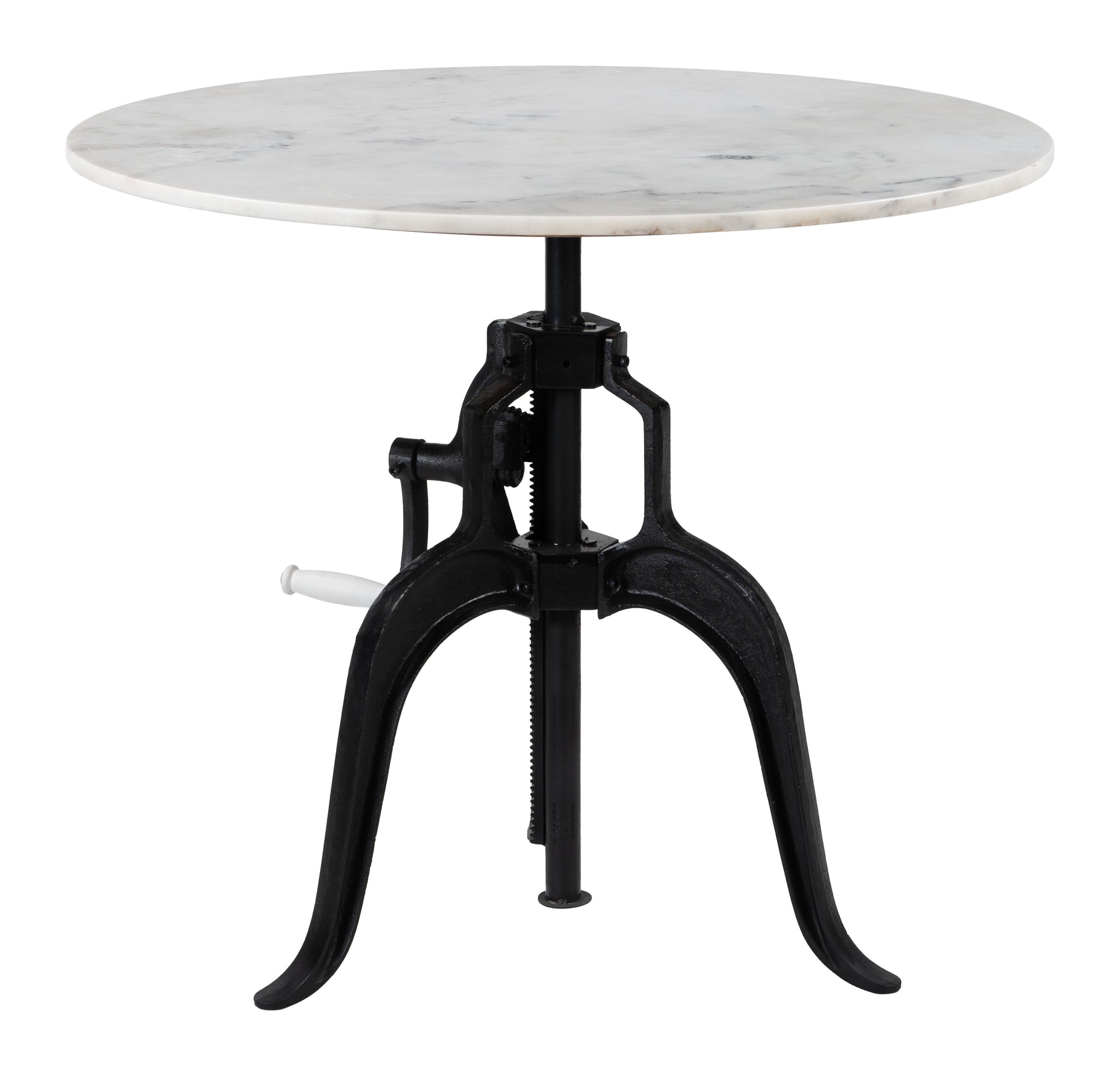 Mufid Bistro Table White & Black style shot 1
