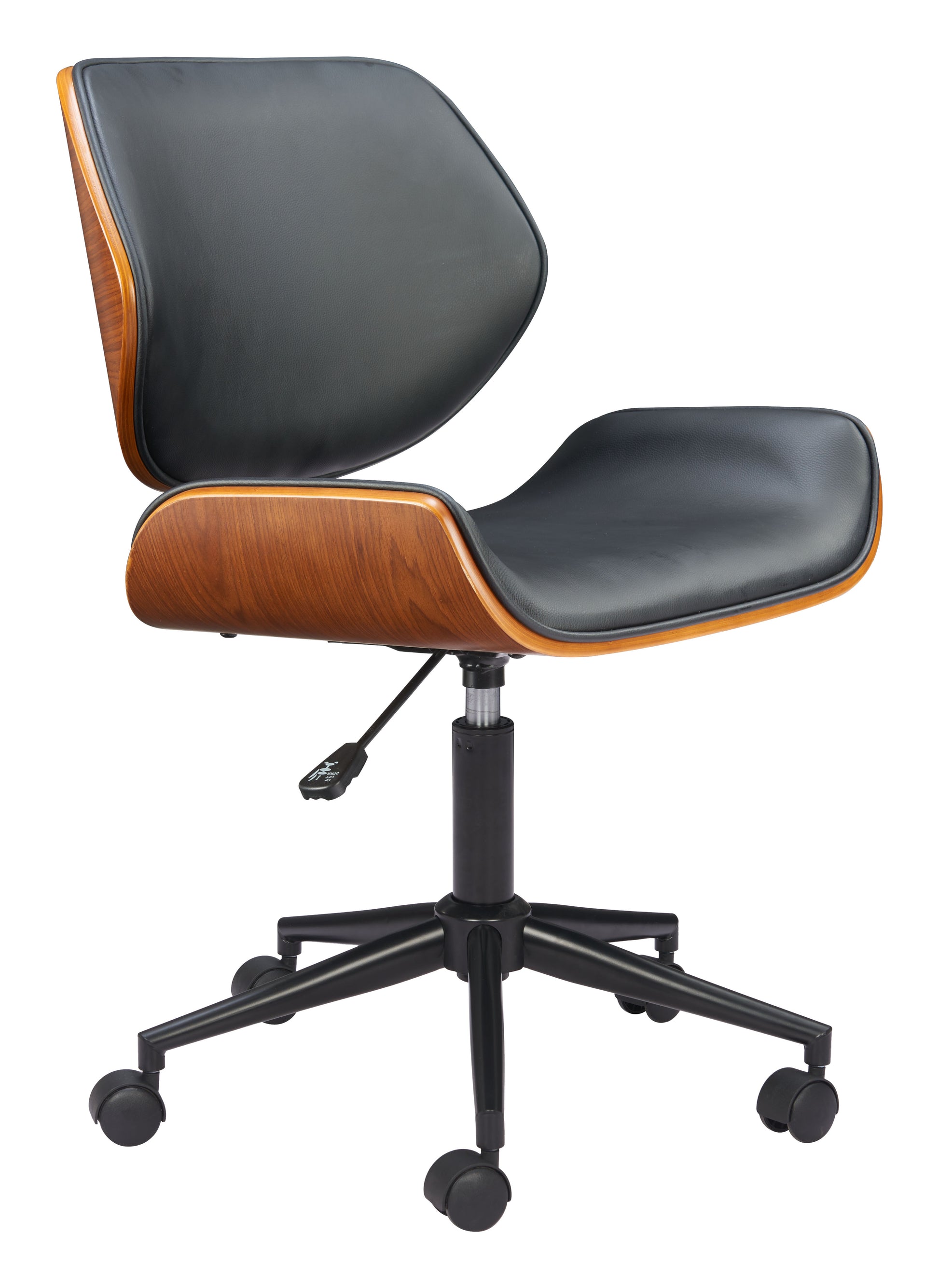 Flex Low Back Office Chair Black style shot 1