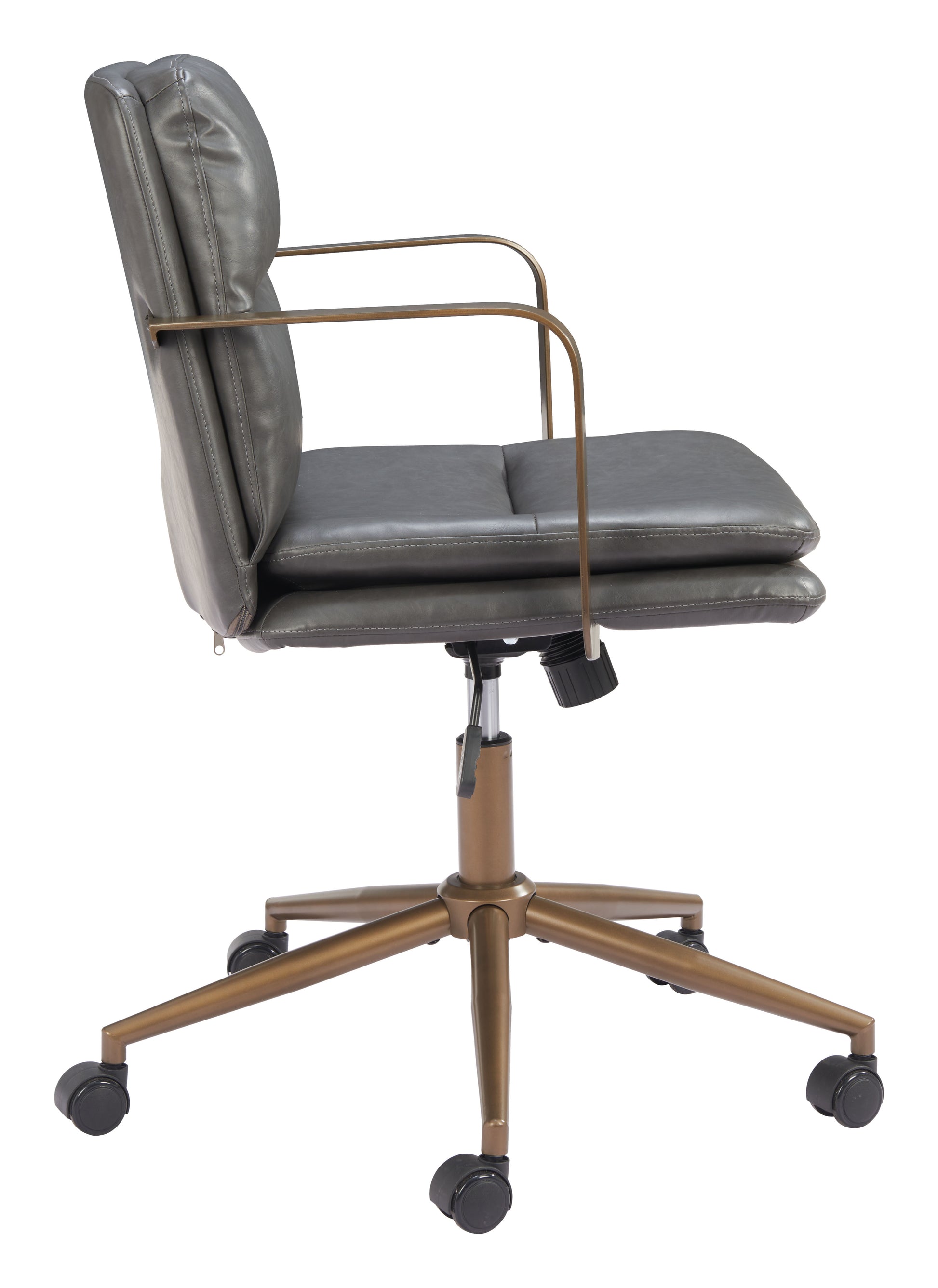 Birao Office Chair Gray style shot 2