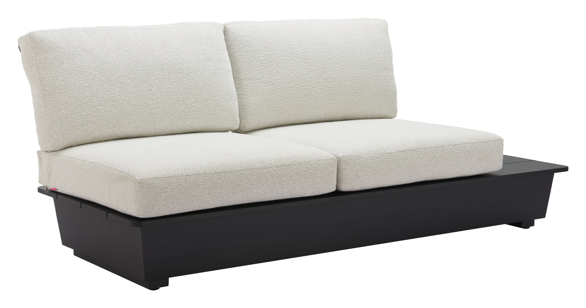 Tien RHF Loveseat Beige style shot 1