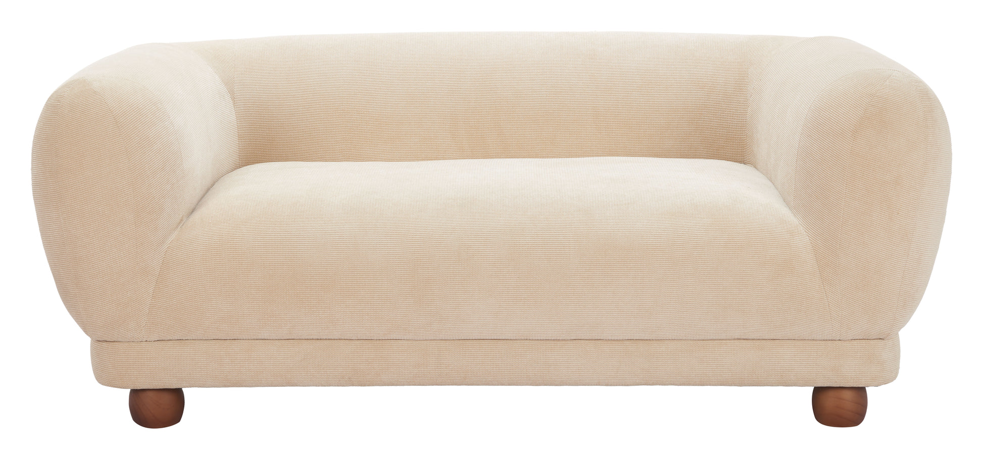Boet Loveseat Taupe style shot 2