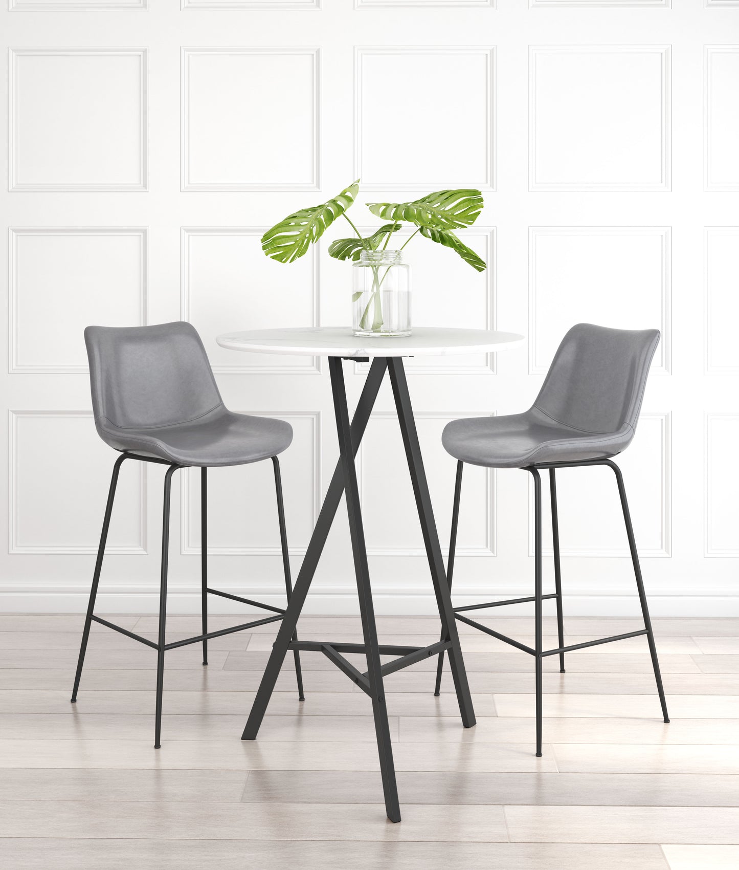 Byron Barstool Gray style shot 1